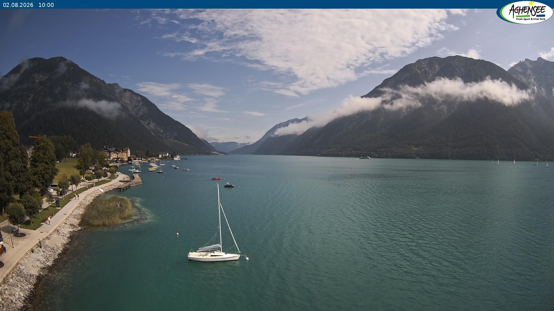 Archiv Foto Webcam Pertisau am Achensee, Hochsteg