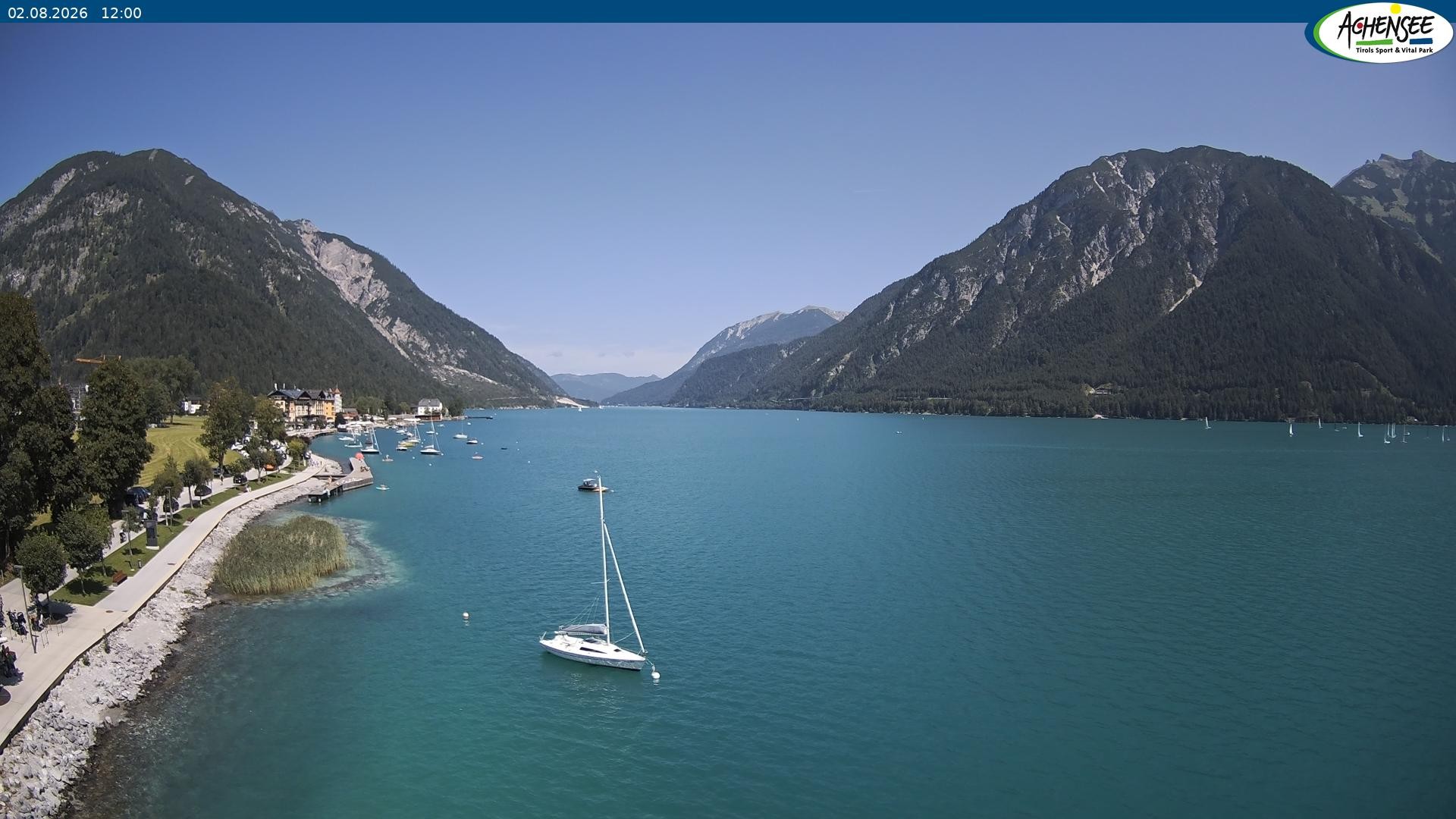 Archiv Foto Webcam Pertisau am Achensee, Hochsteg