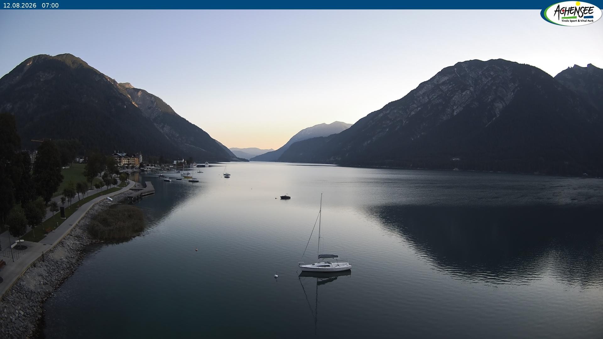 Archiv Foto Webcam Pertisau am Achensee, Hochsteg