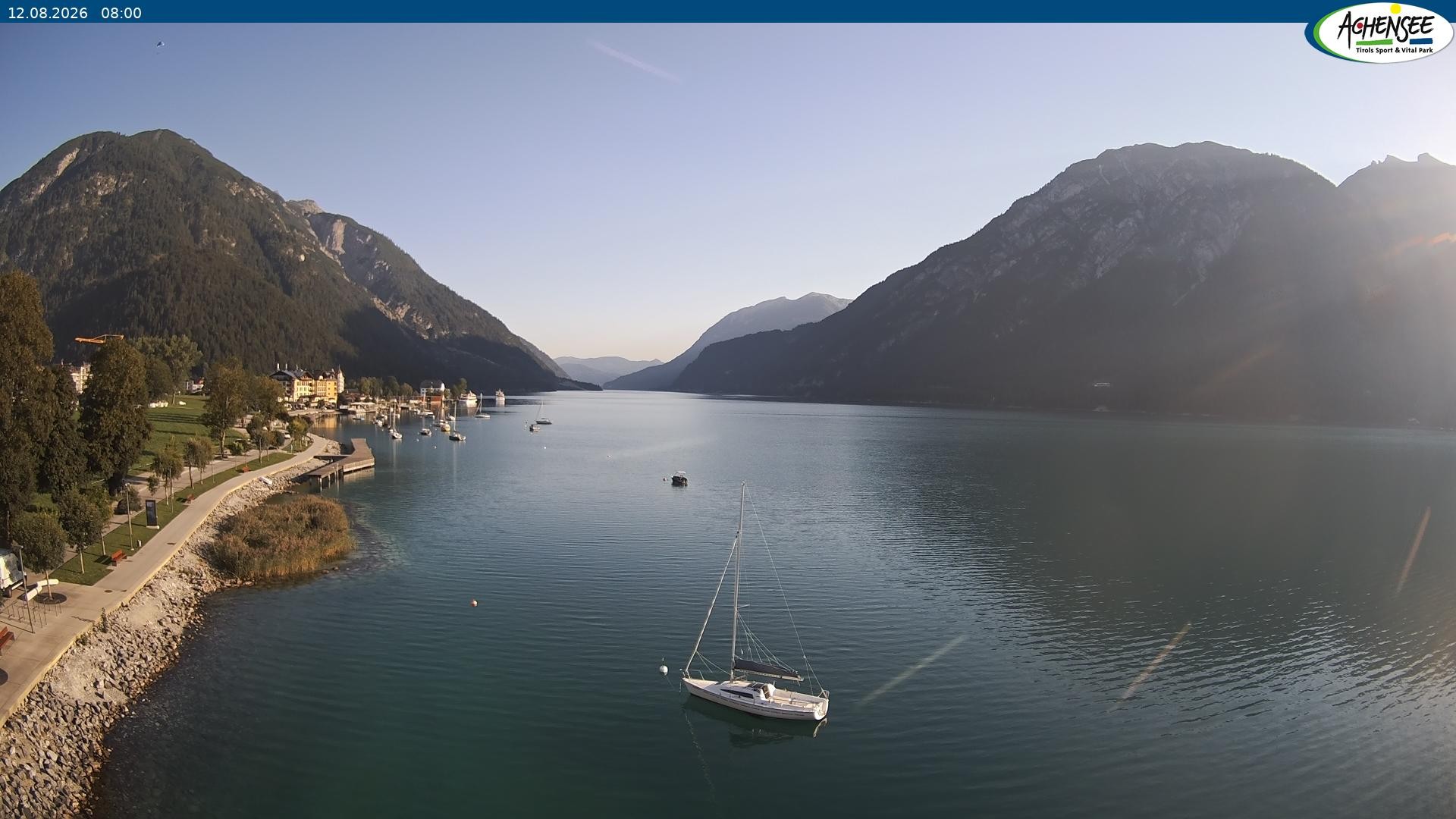Archiv Foto Webcam Pertisau am Achensee, Hochsteg