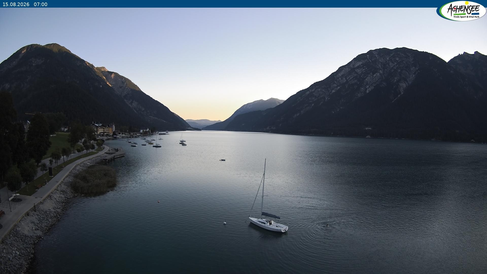 Archiv Foto Webcam Pertisau am Achensee, Hochsteg