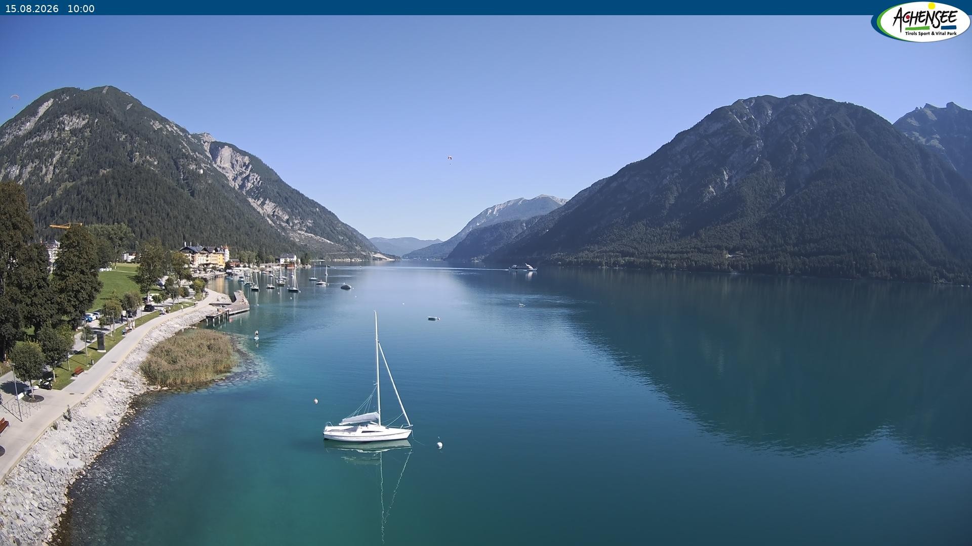 Archiv Foto Webcam Pertisau am Achensee, Hochsteg