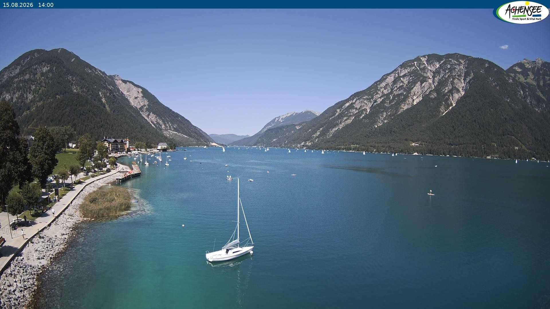 Archiv Foto Webcam Pertisau am Achensee, Hochsteg