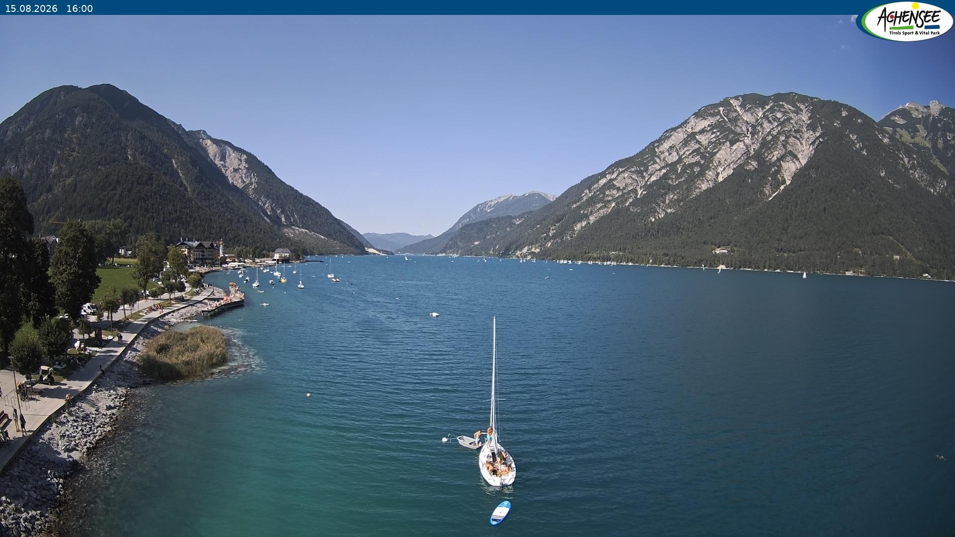 Archiv Foto Webcam Pertisau am Achensee, Hochsteg