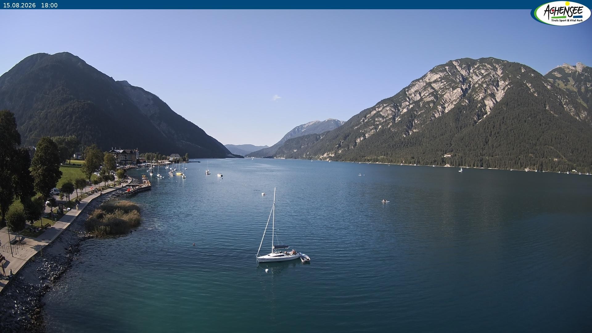 Archiv Foto Webcam Pertisau am Achensee, Hochsteg