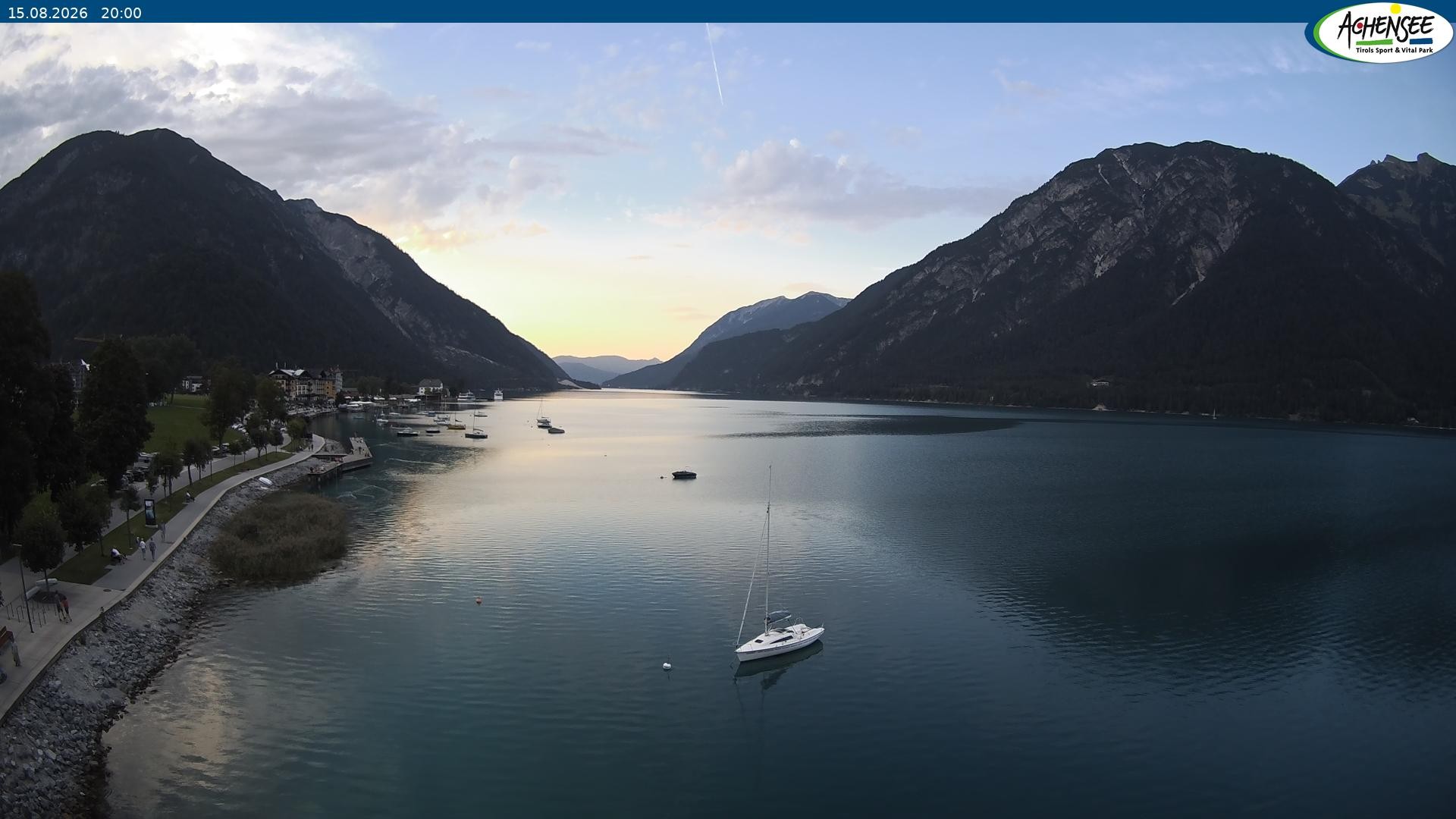 Archiv Foto Webcam Pertisau am Achensee, Hochsteg