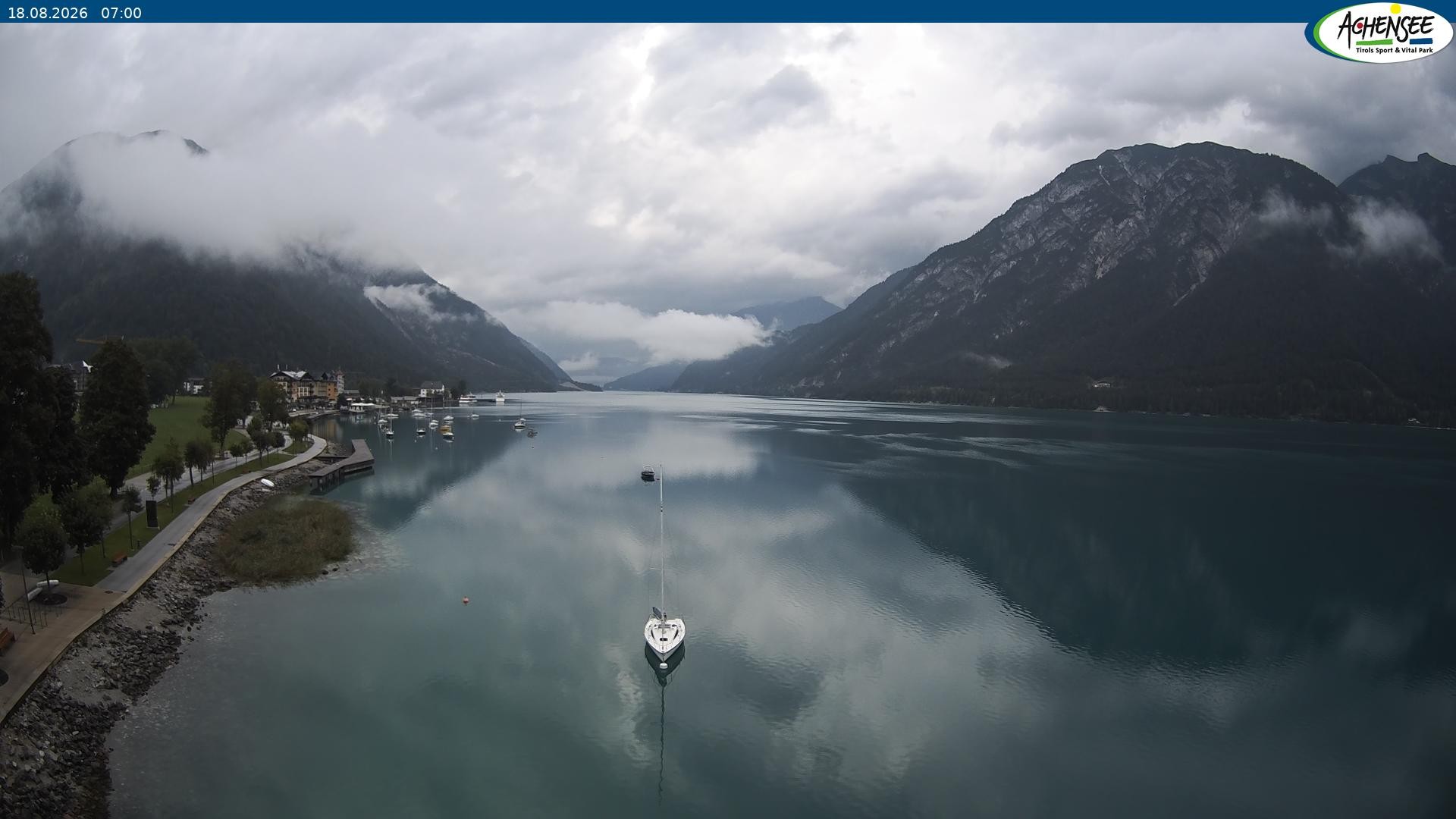 Archiv Foto Webcam Pertisau am Achensee, Hochsteg