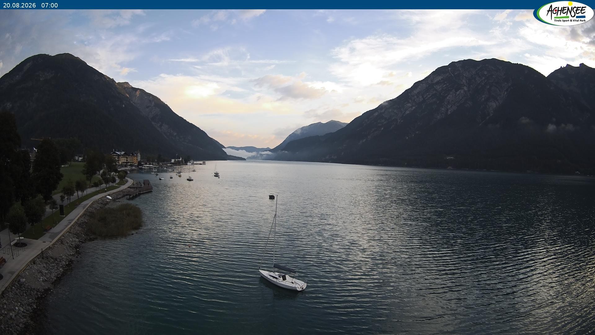 Archiv Foto Webcam Pertisau am Achensee, Hochsteg