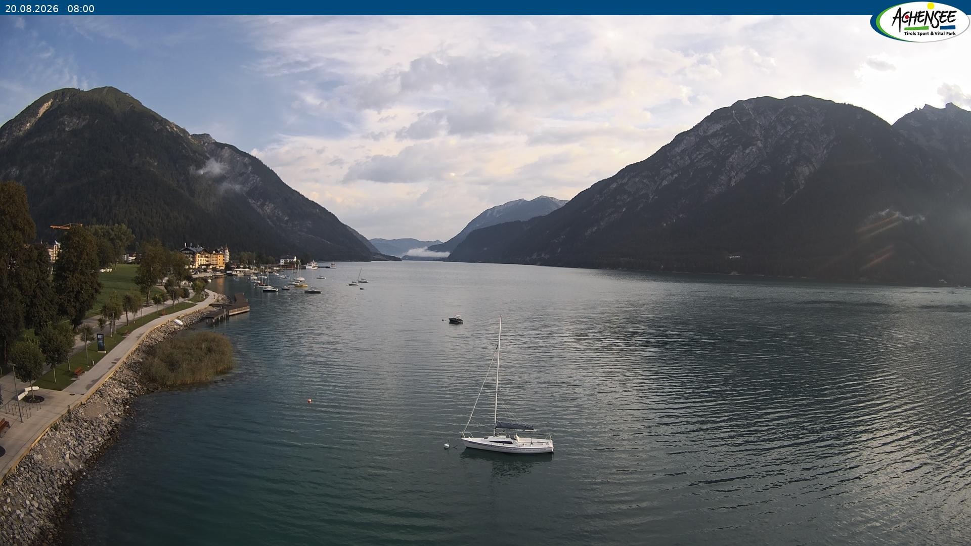 Archiv Foto Webcam Pertisau am Achensee, Hochsteg