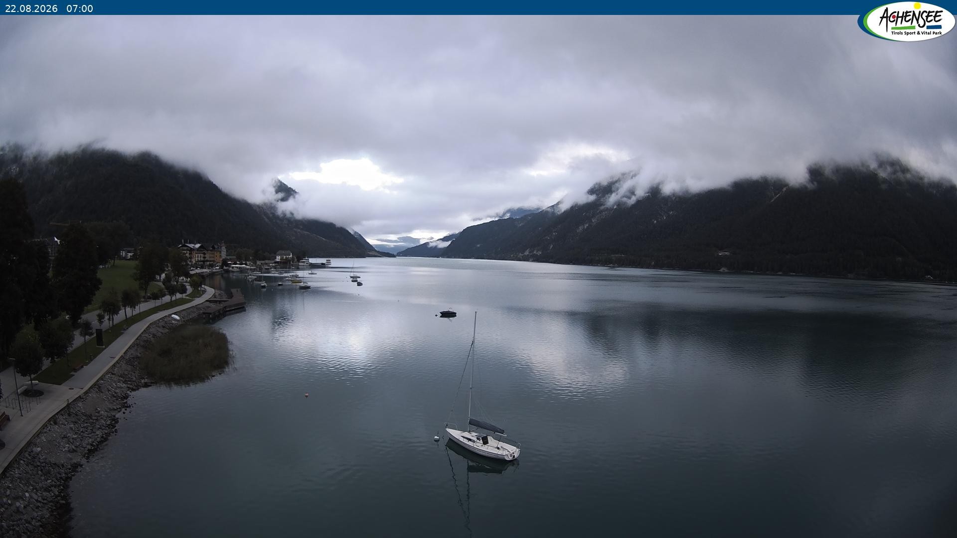 Archiv Foto Webcam Pertisau am Achensee, Hochsteg