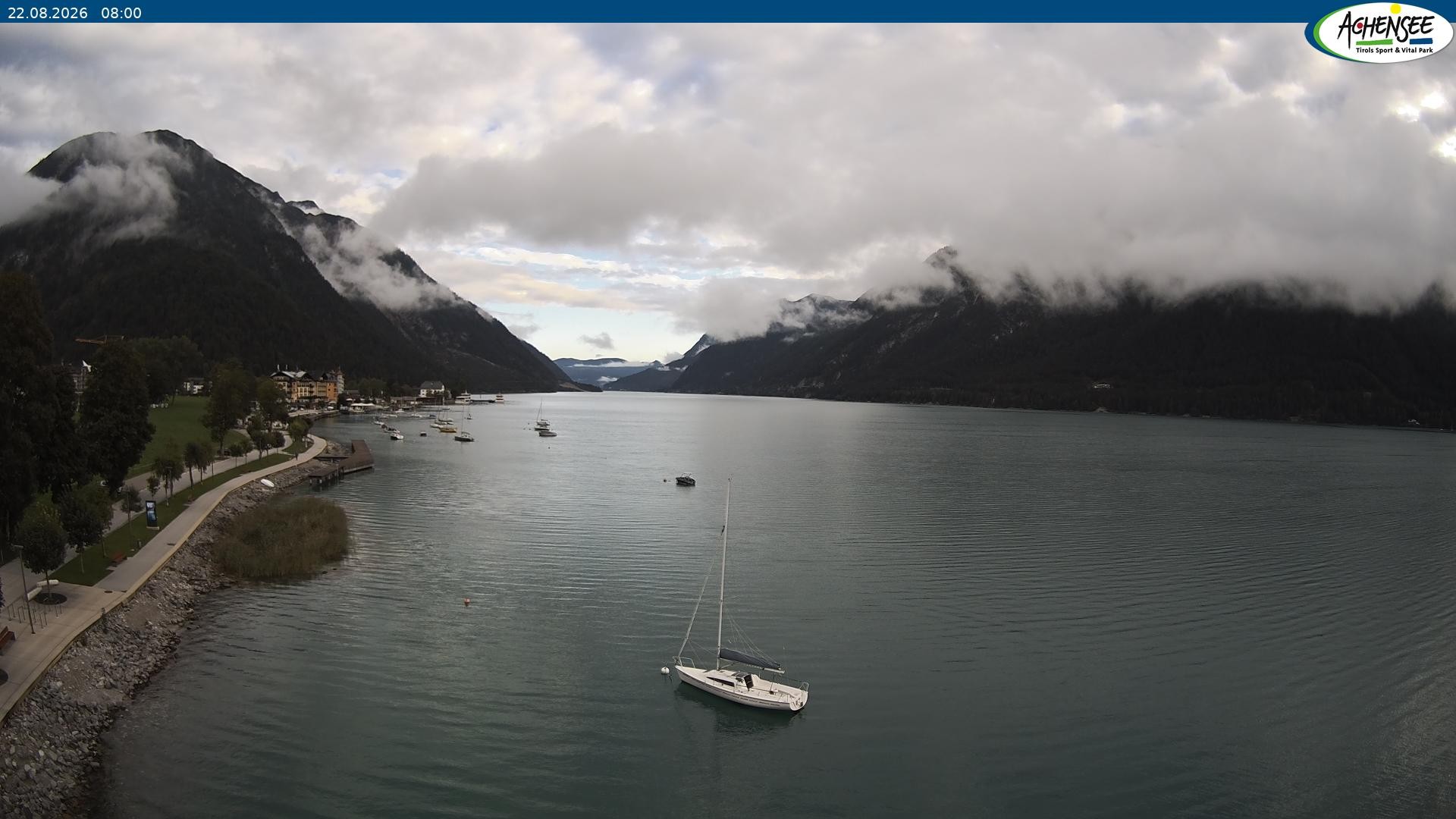 Archiv Foto Webcam Pertisau am Achensee, Hochsteg