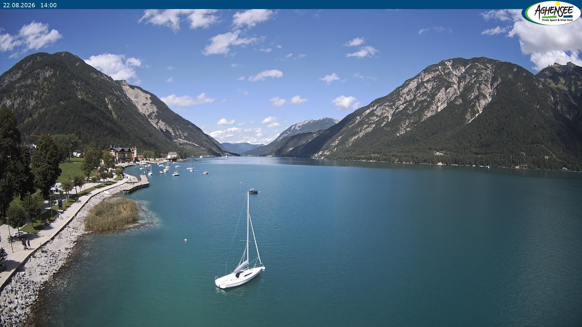 Archiv Foto Webcam Pertisau am Achensee, Hochsteg