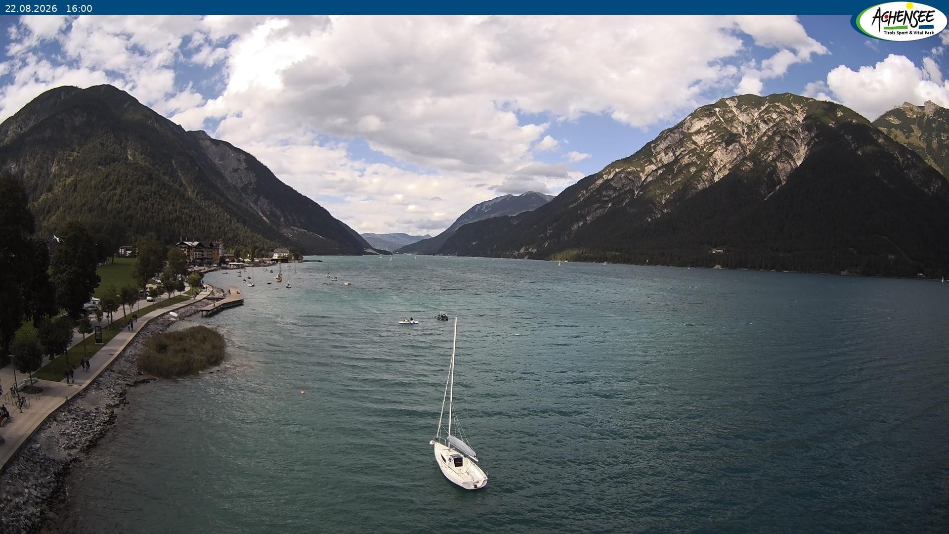 Archiv Foto Webcam Pertisau am Achensee, Hochsteg