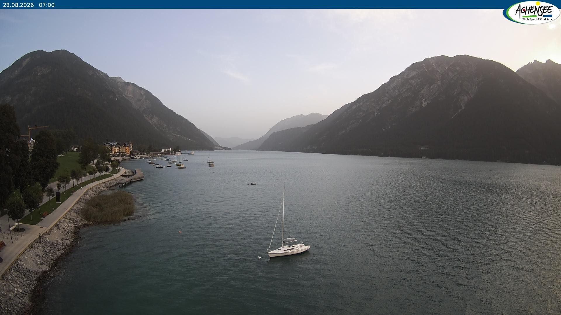 Archiv Foto Webcam Pertisau am Achensee, Hochsteg
