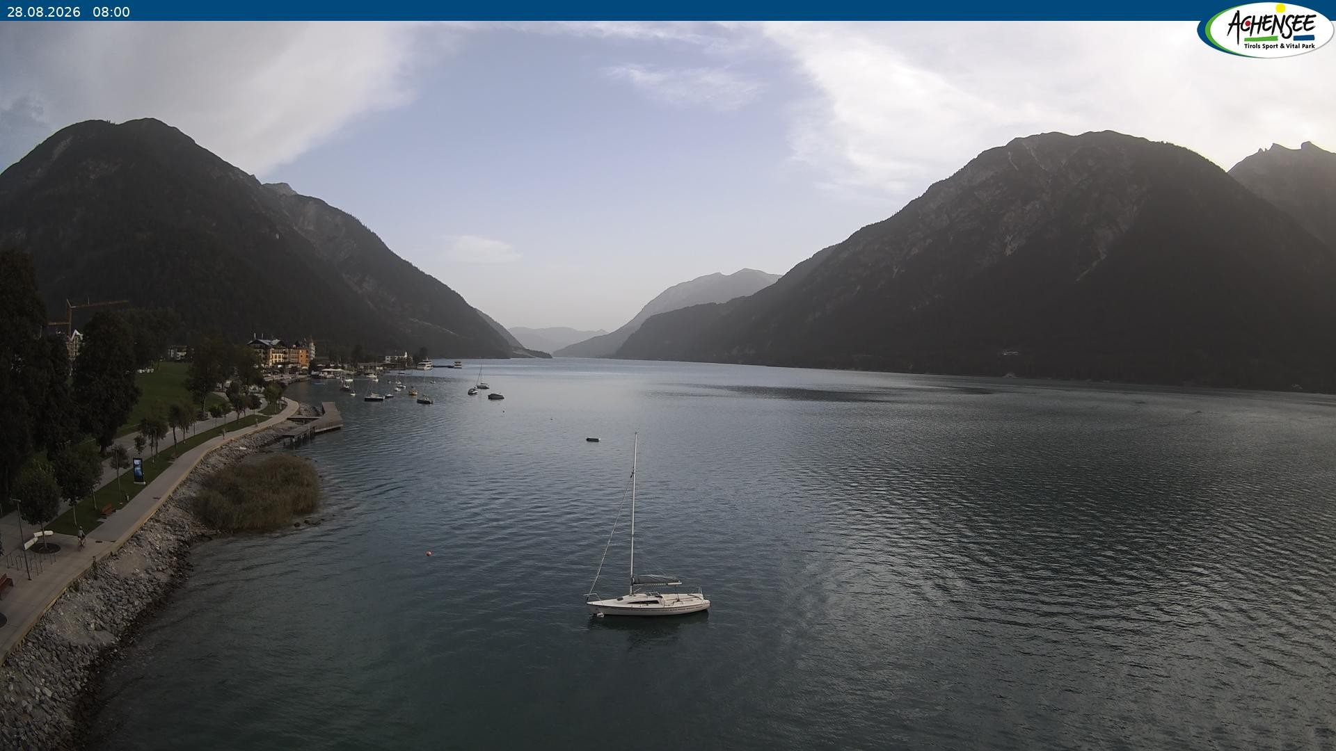 Archiv Foto Webcam Pertisau am Achensee, Hochsteg