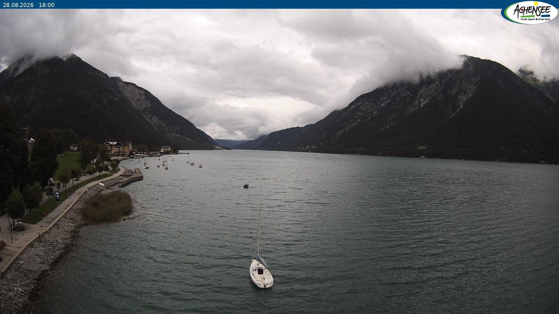 Archiv Foto Webcam Pertisau am Achensee, Hochsteg