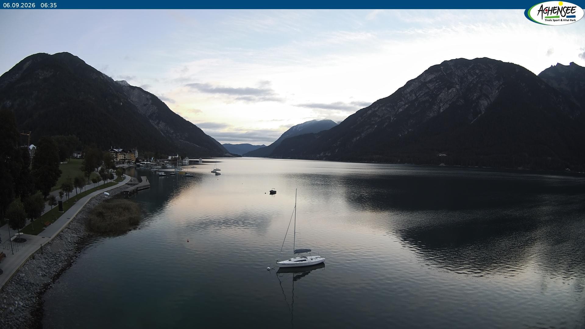 Archiv Foto Webcam Pertisau am Achensee, Hochsteg