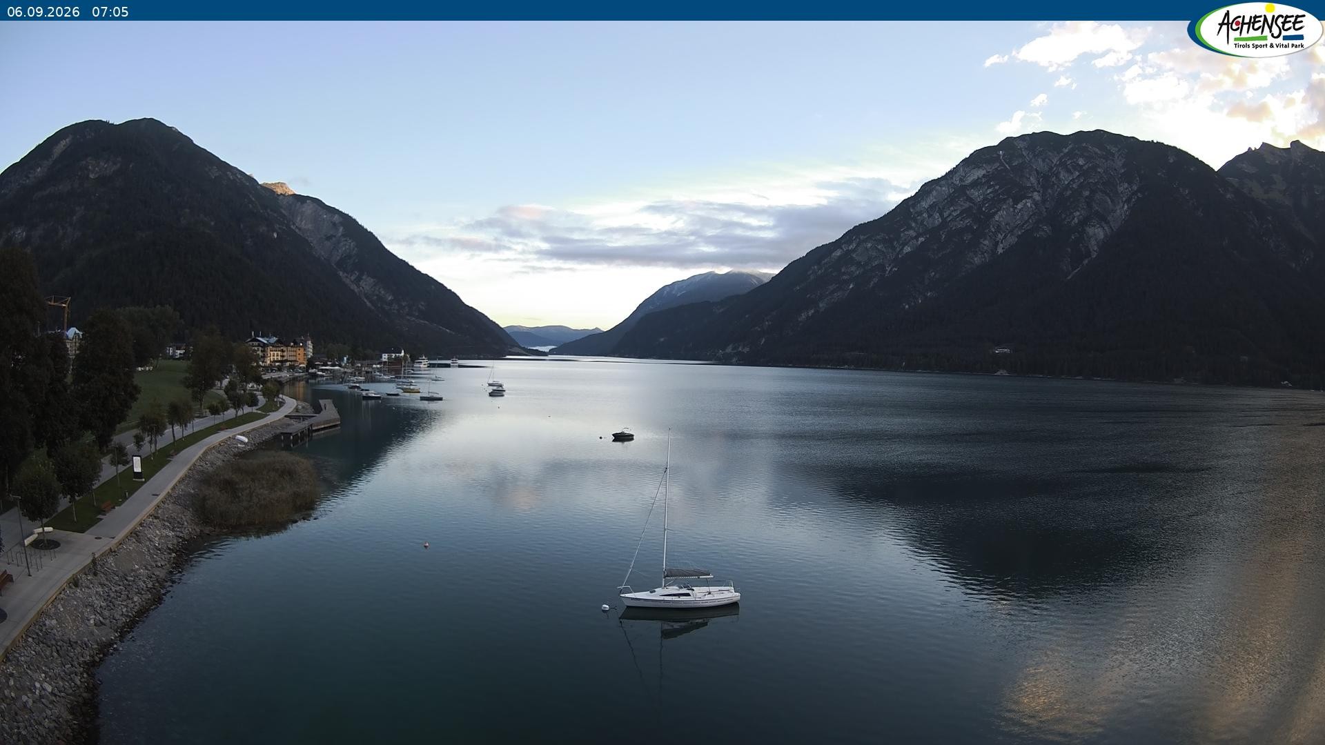 Archiv Foto Webcam Pertisau am Achensee, Hochsteg