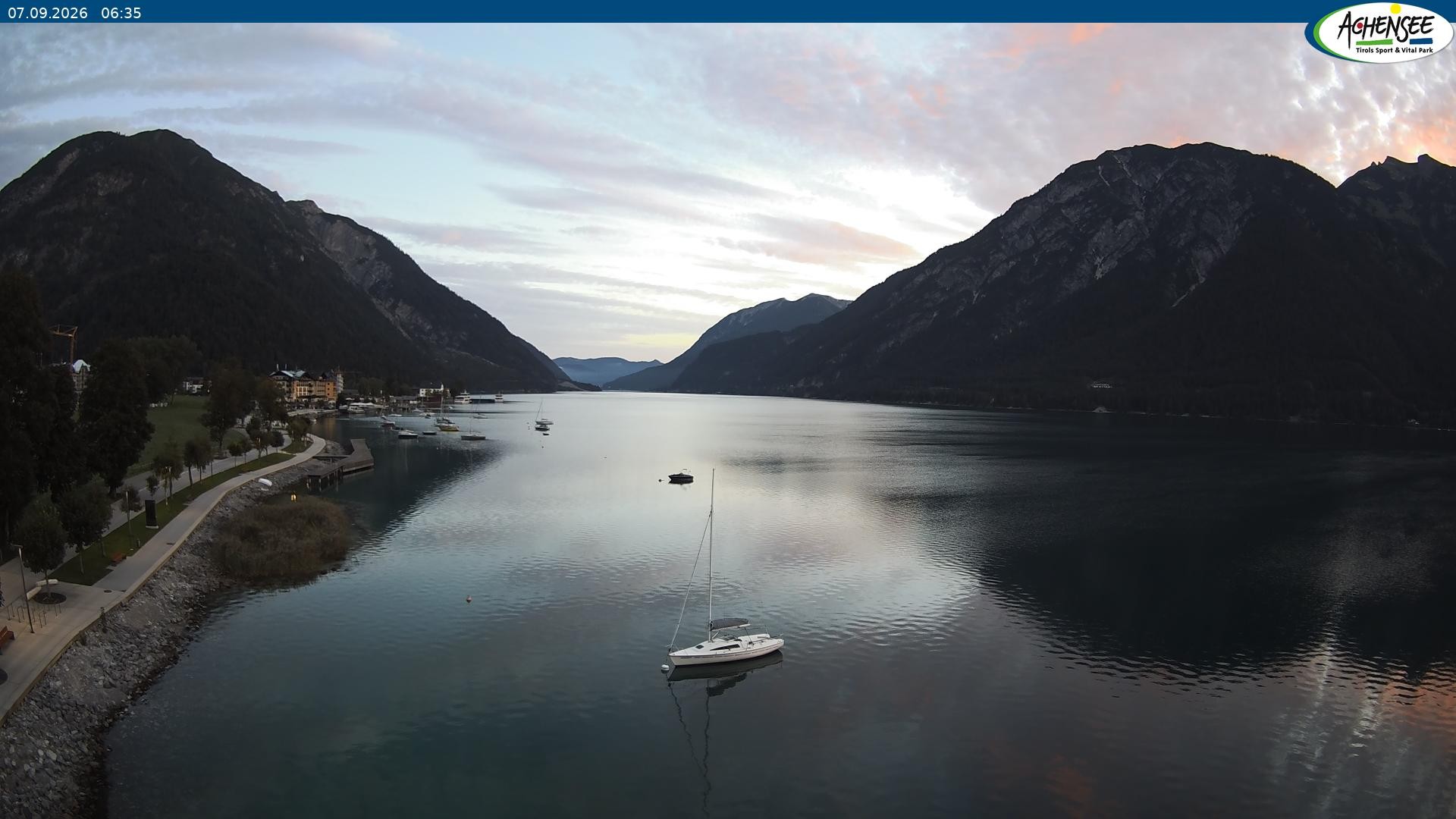 Archiv Foto Webcam Pertisau am Achensee, Hochsteg
