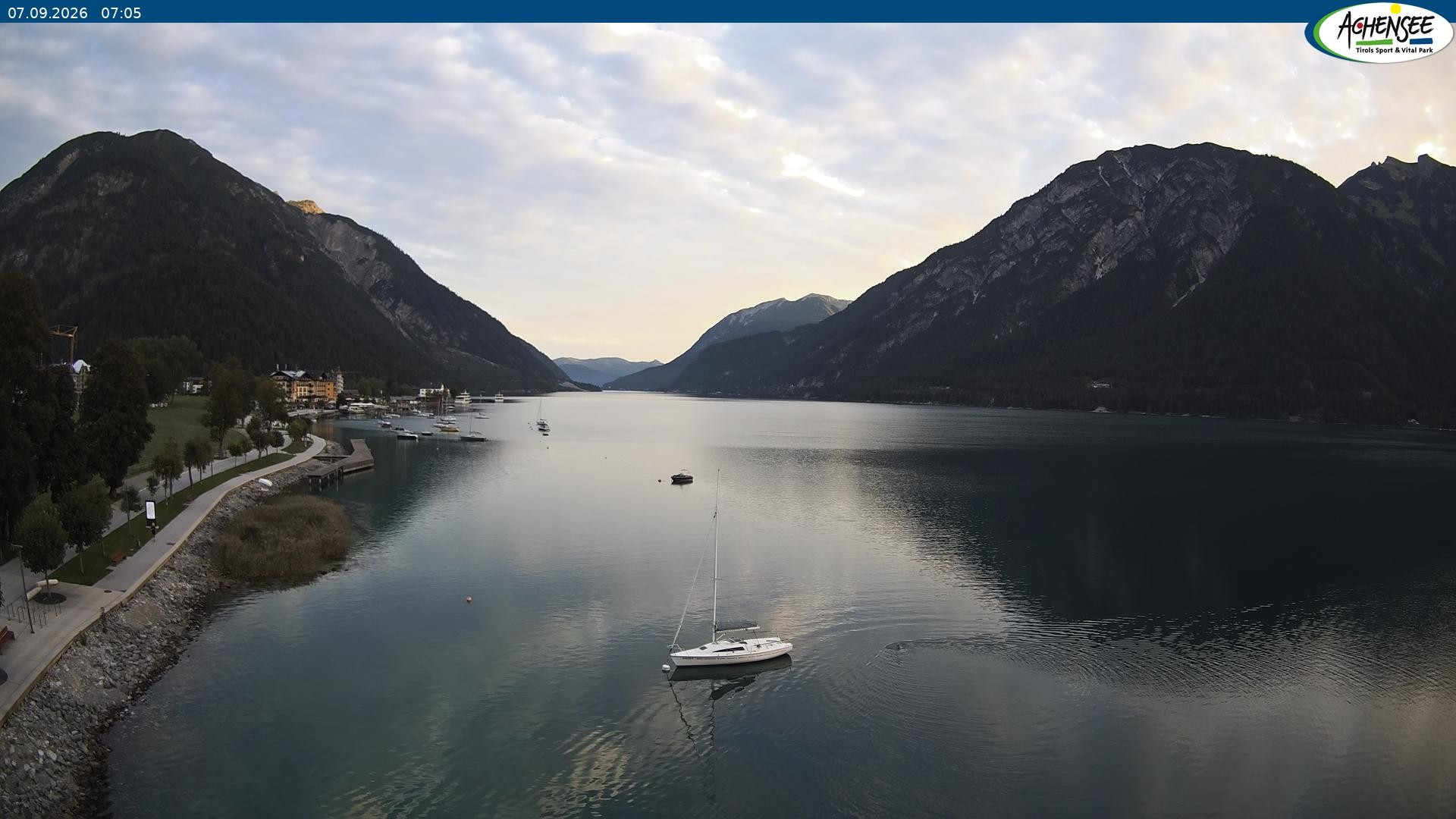 Archiv Foto Webcam Pertisau am Achensee, Hochsteg