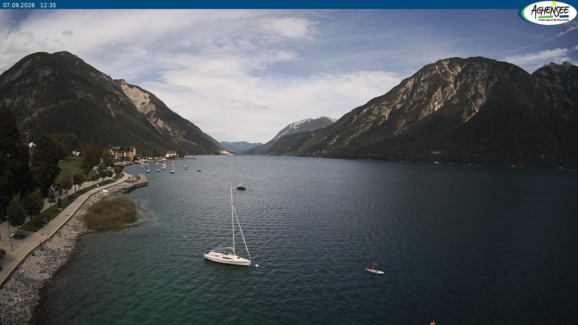 Archiv Foto Webcam Pertisau am Achensee, Hochsteg