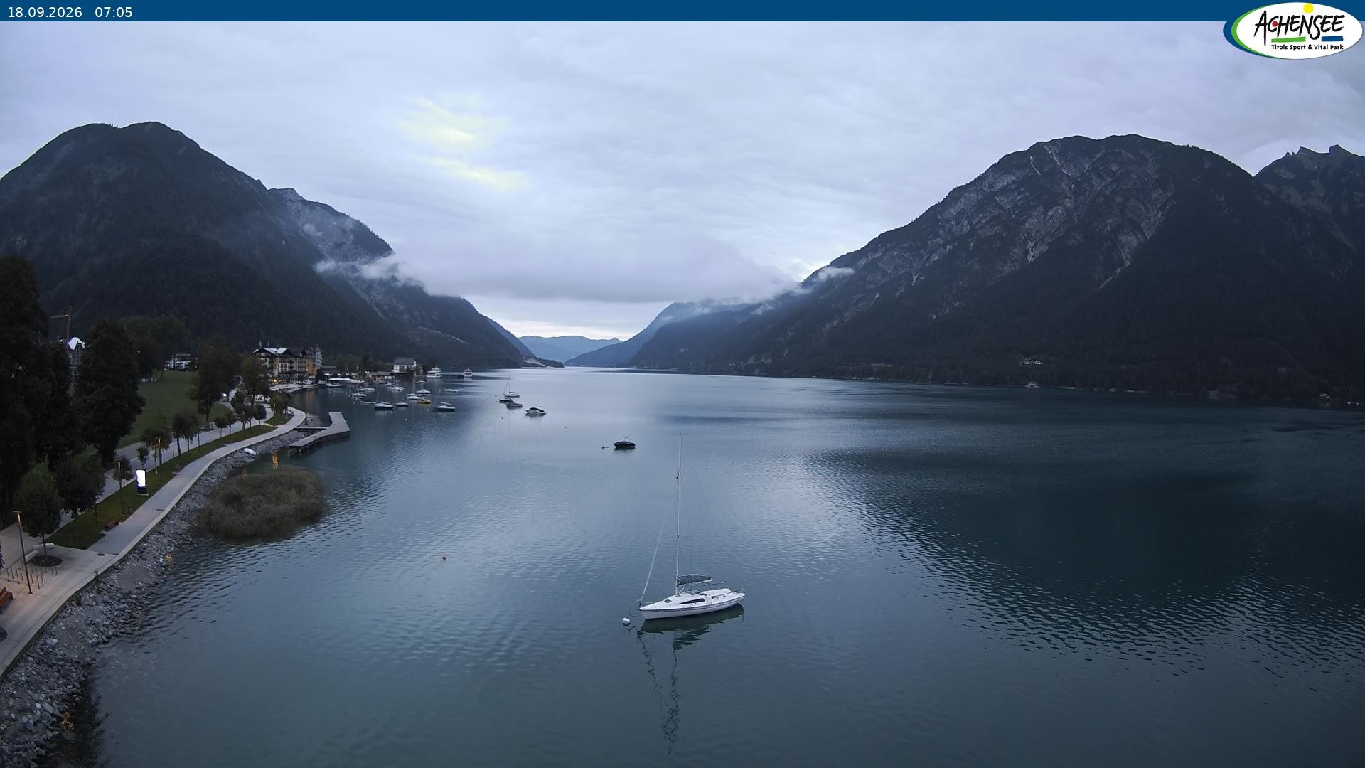 Archiv Foto Webcam Pertisau am Achensee, Hochsteg