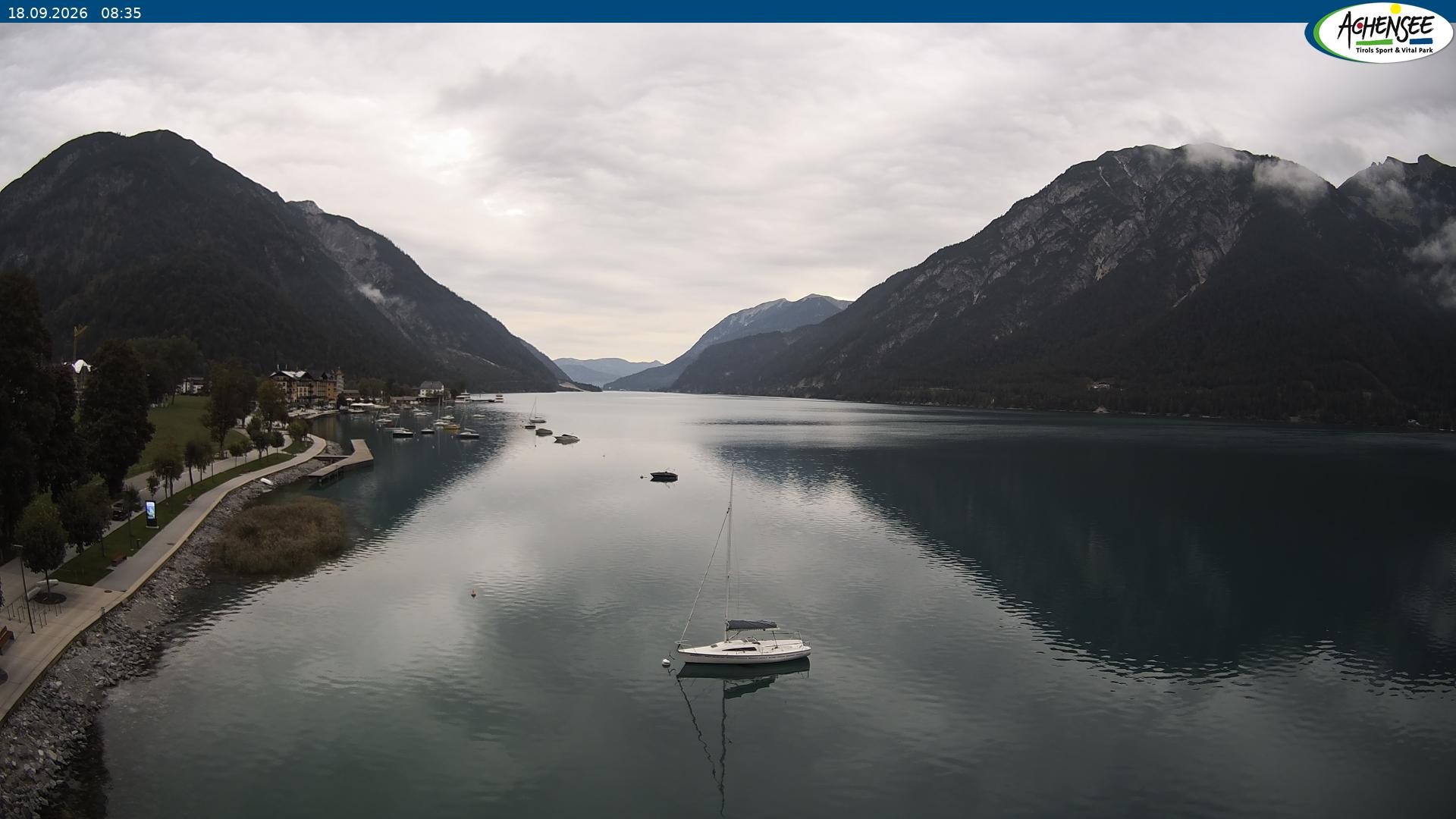 Archiv Foto Webcam Pertisau am Achensee, Hochsteg