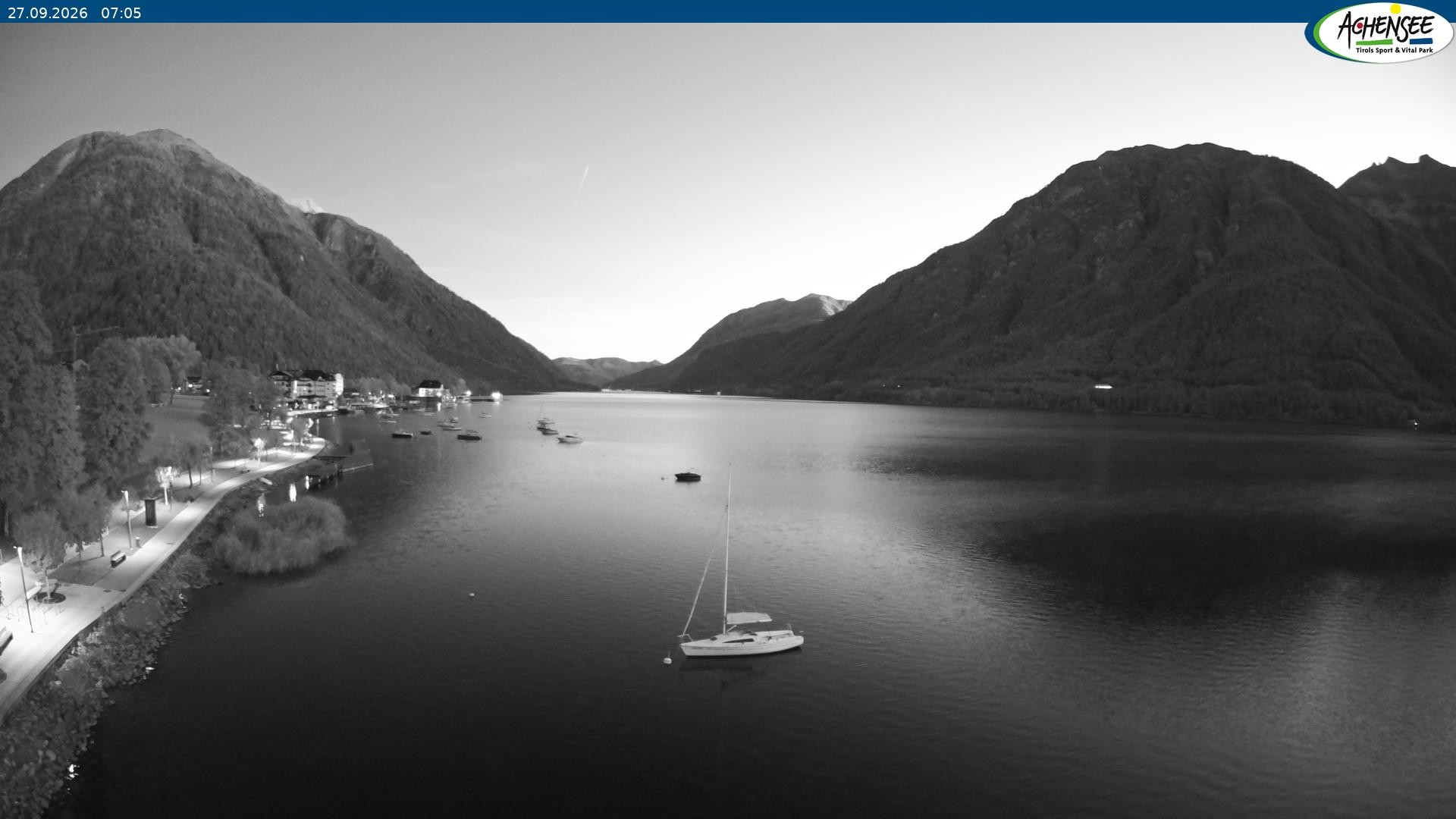 Archiv Foto Webcam Pertisau am Achensee, Hochsteg