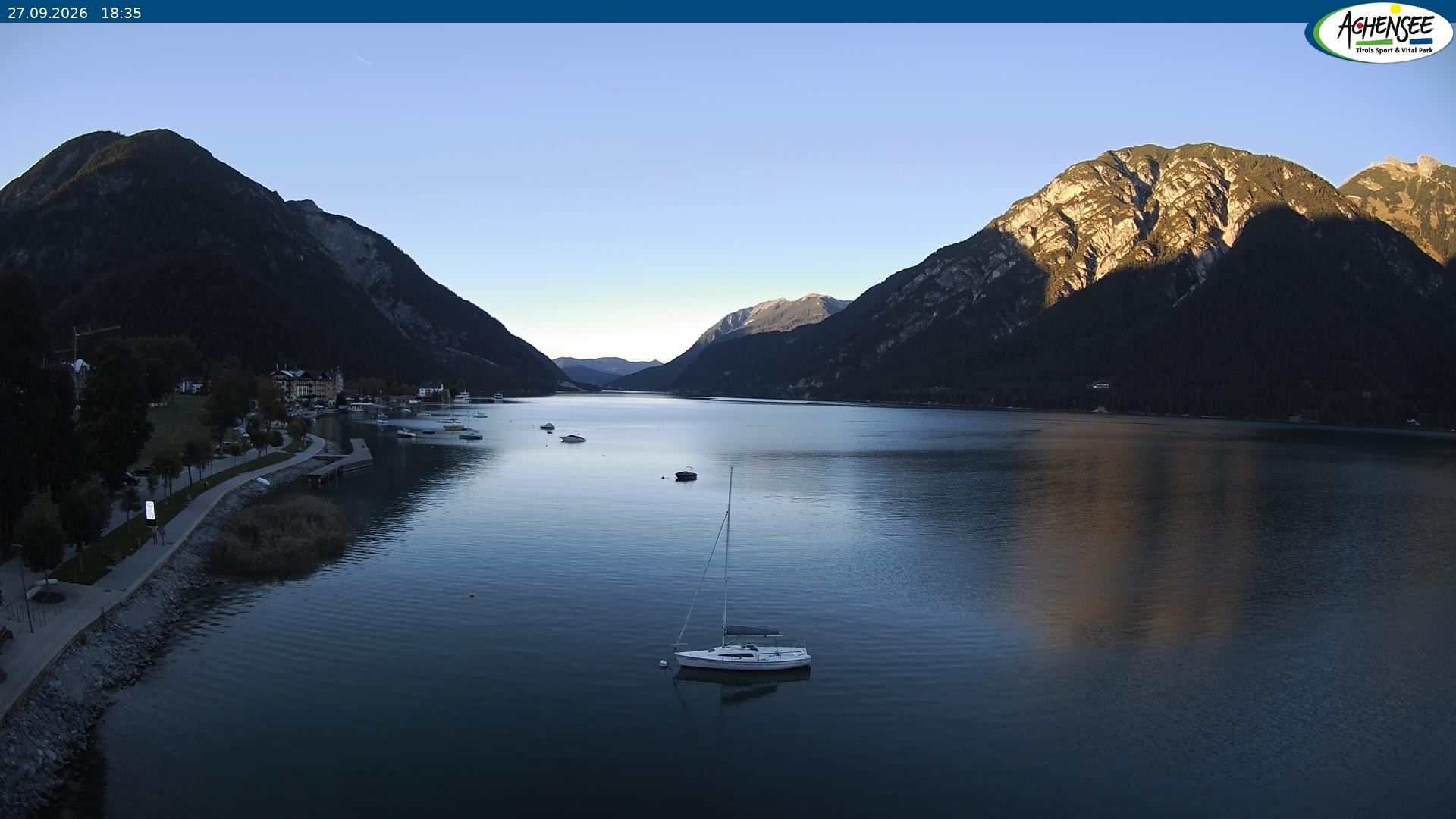 Archiv Foto Webcam Pertisau am Achensee, Hochsteg