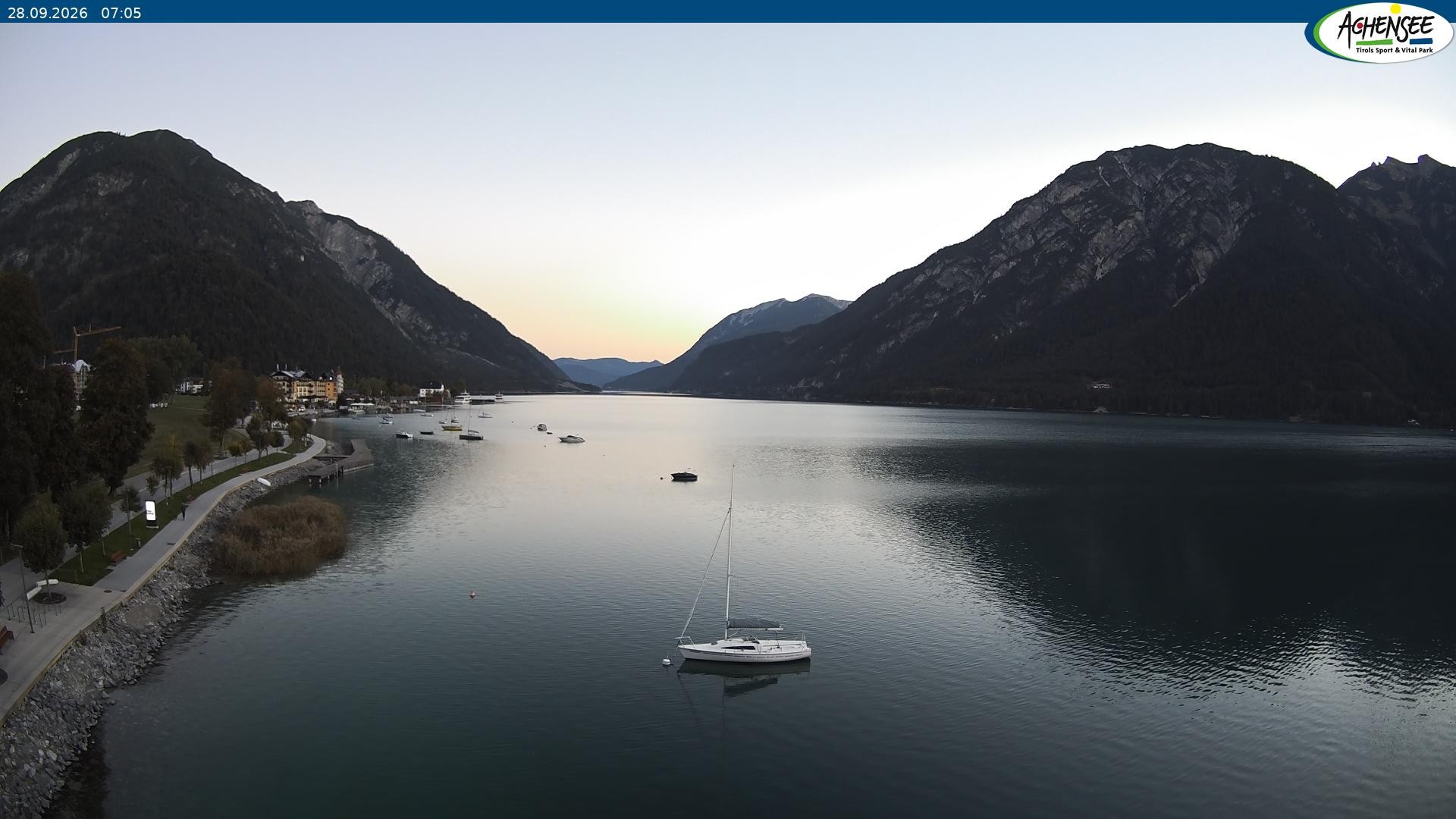 Archiv Foto Webcam Pertisau am Achensee, Hochsteg