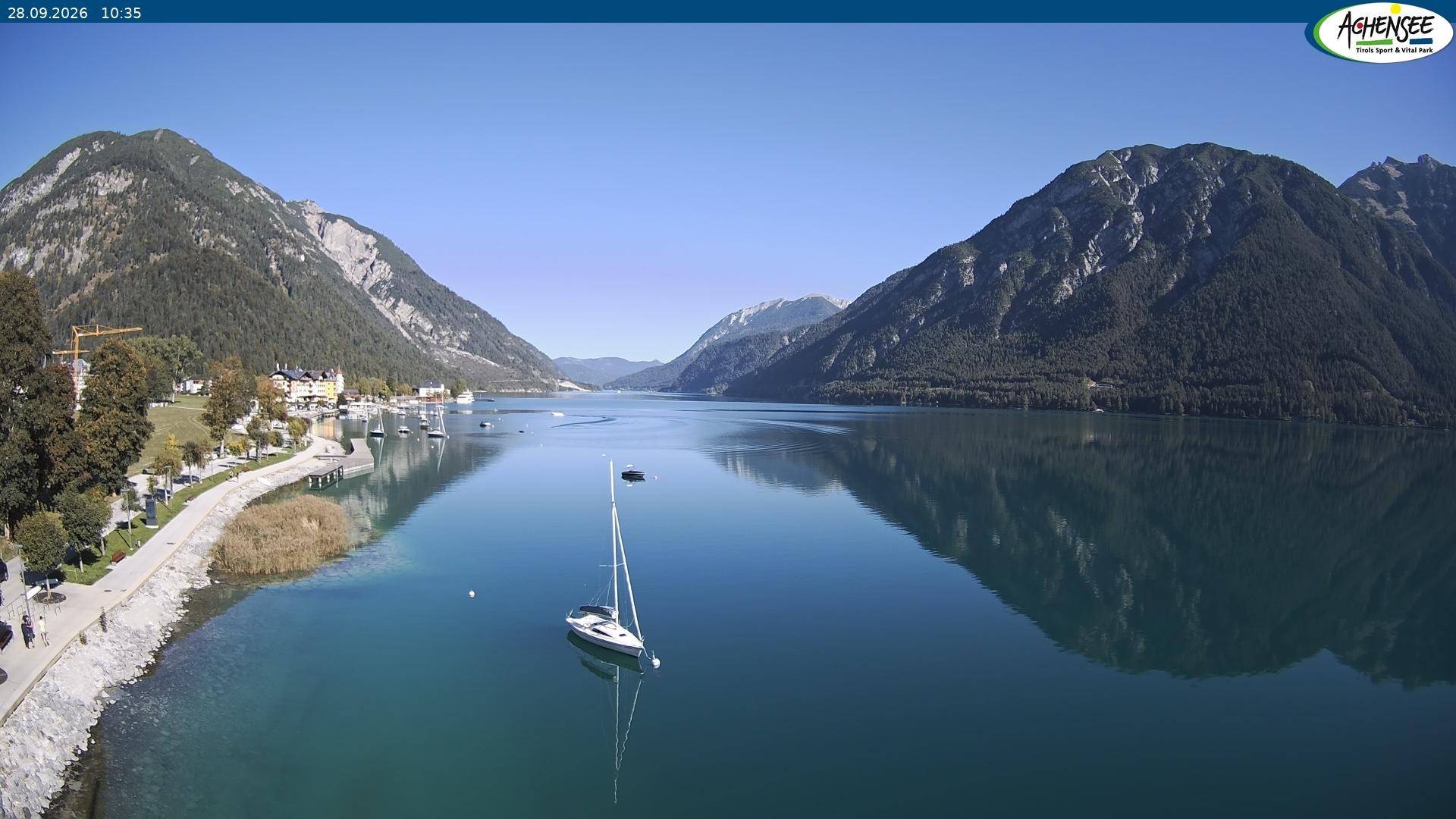Archiv Foto Webcam Pertisau am Achensee, Hochsteg