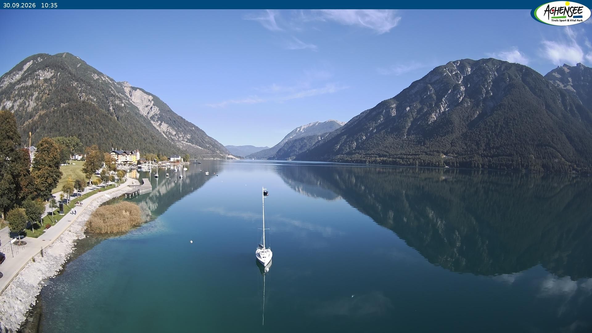 Archiv Foto Webcam Pertisau am Achensee, Hochsteg