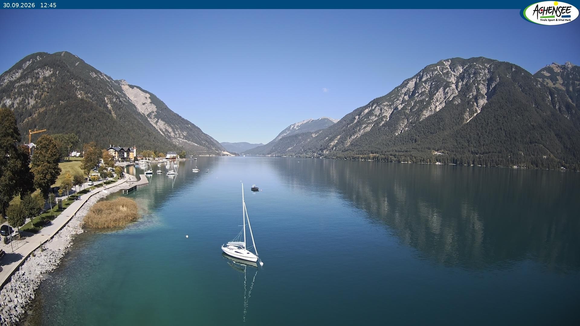 Archiv Foto Webcam Pertisau am Achensee, Hochsteg