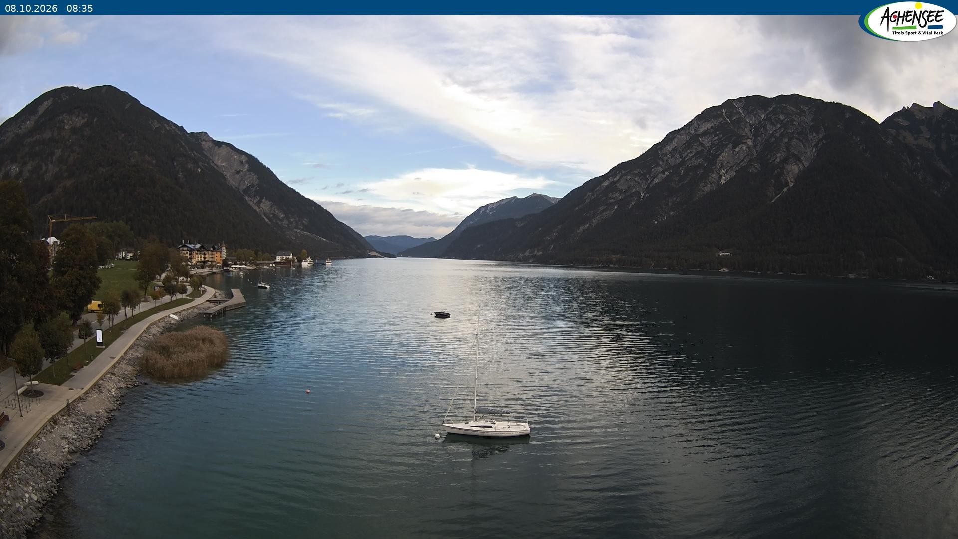 Archiv Foto Webcam Pertisau am Achensee, Hochsteg