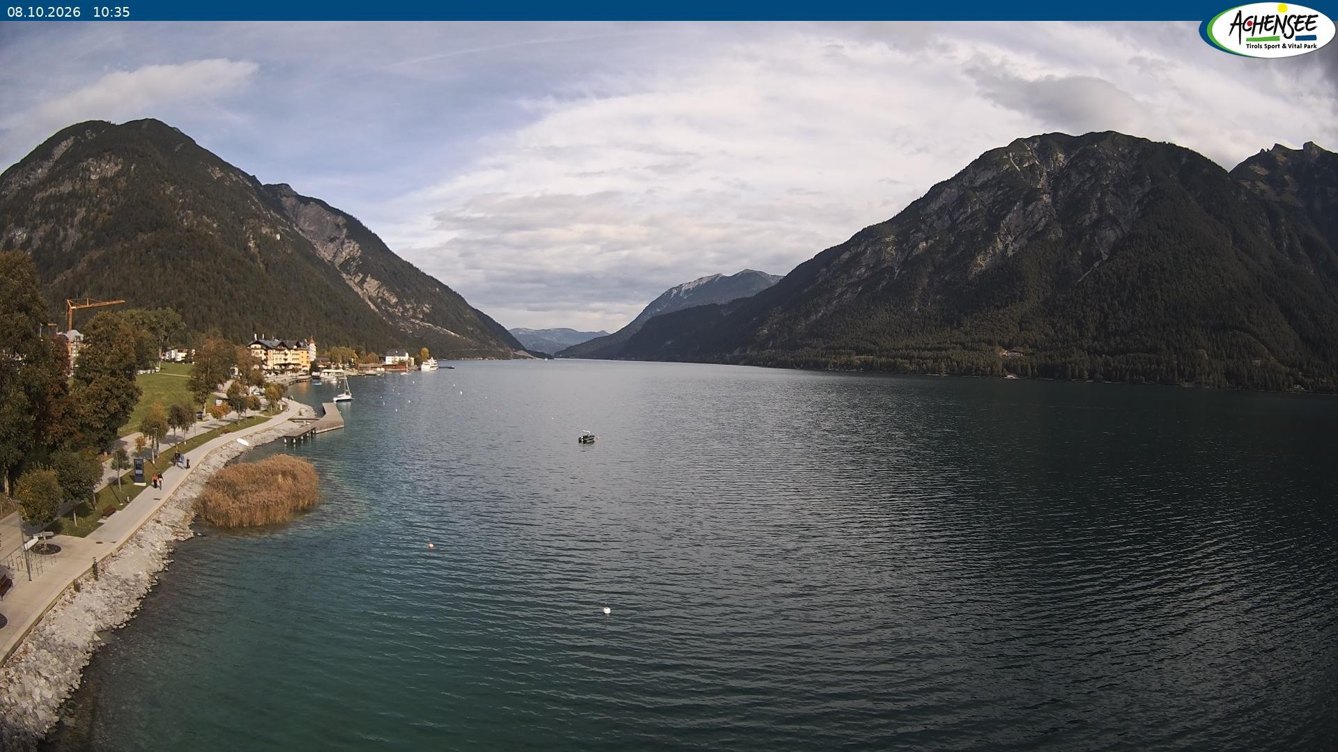 Archiv Foto Webcam Pertisau am Achensee, Hochsteg