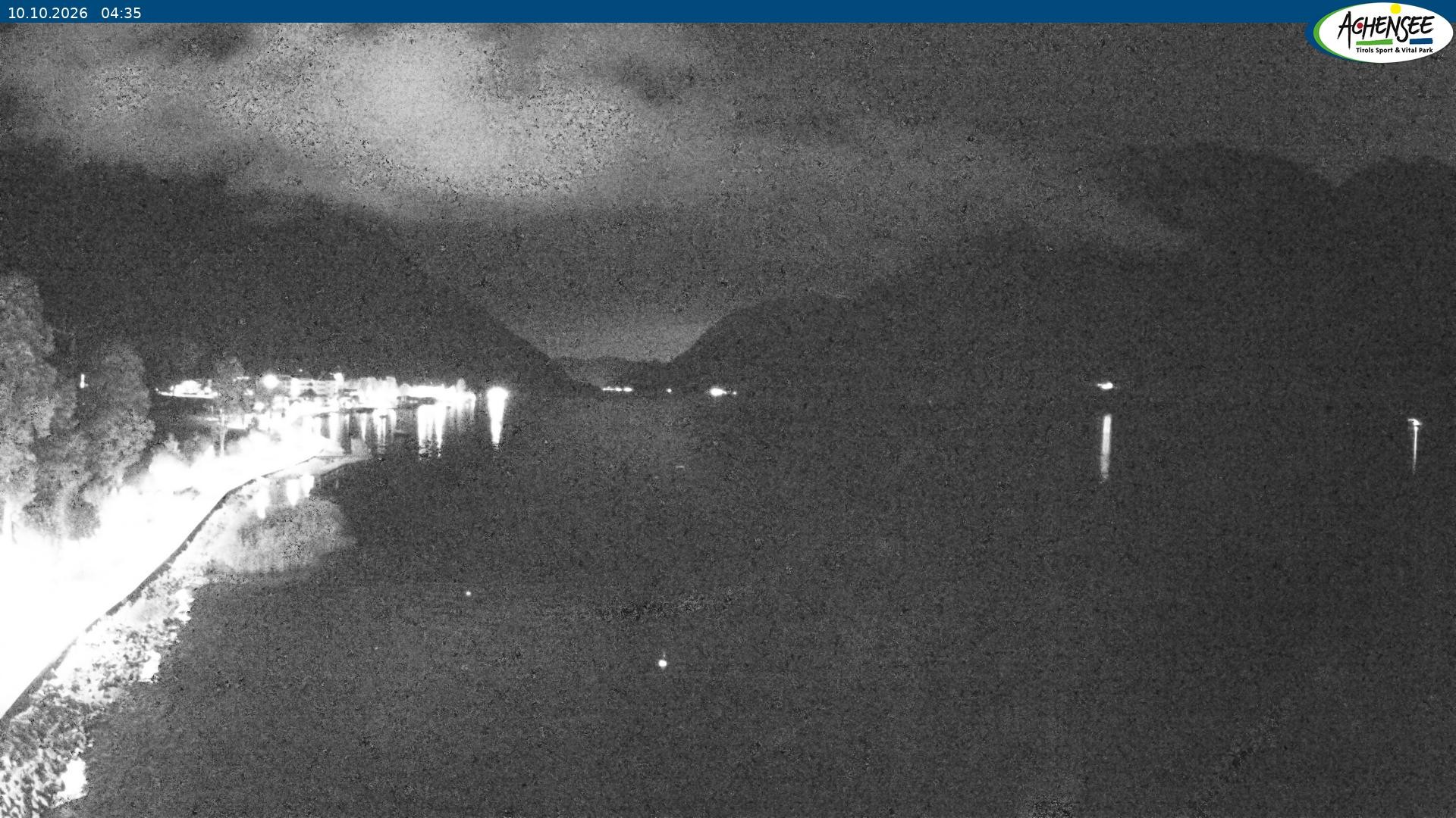 Archived image Webcam Pertisau at Achensee, footbridge