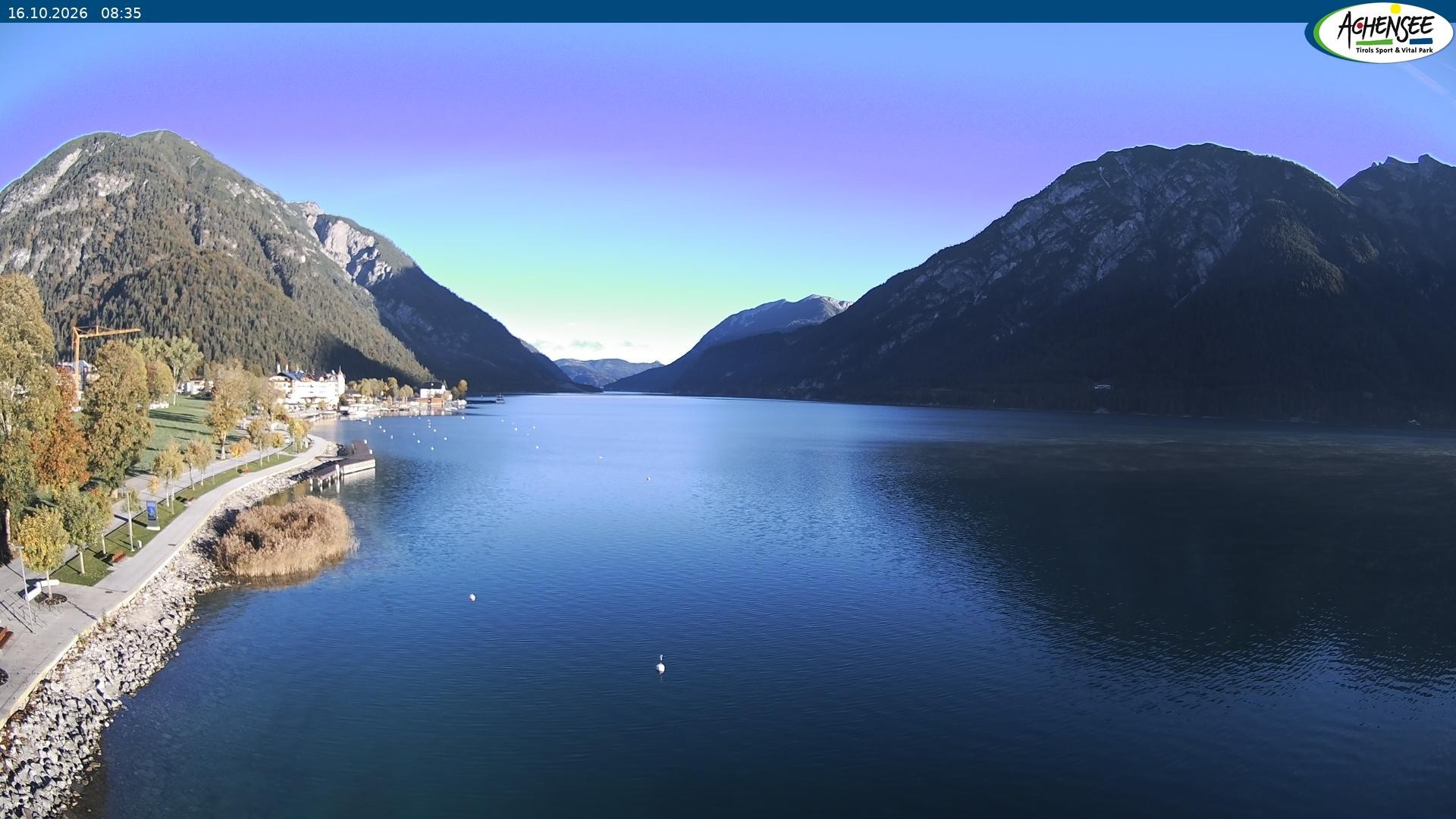 Archiv Foto Webcam Pertisau am Achensee, Hochsteg
