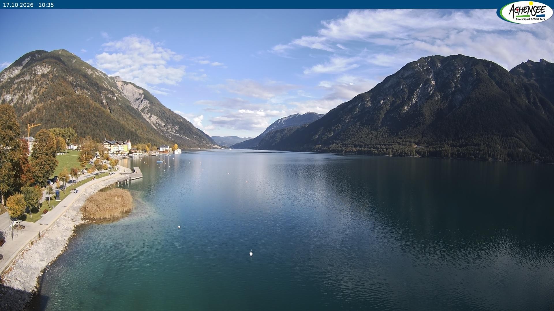 Archiv Foto Webcam Pertisau am Achensee, Hochsteg