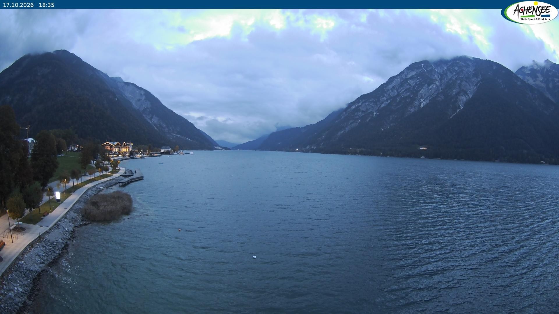 Archiv Foto Webcam Pertisau am Achensee, Hochsteg