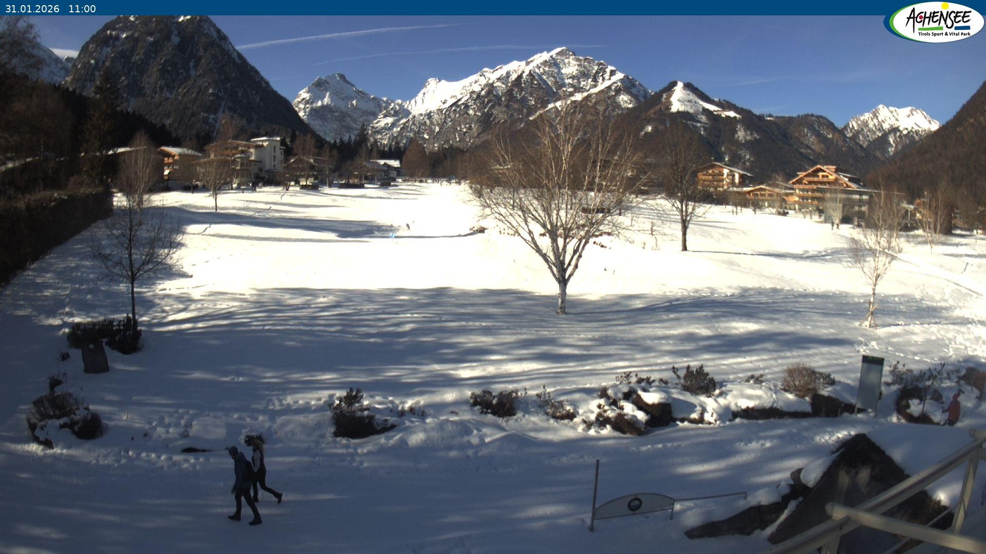 Archiv Foto Webcam Pertisau am Achensee - Golfclub