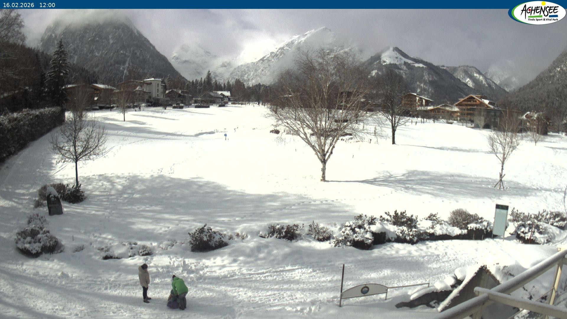 Archiv Foto Webcam Pertisau am Achensee - Golfclub