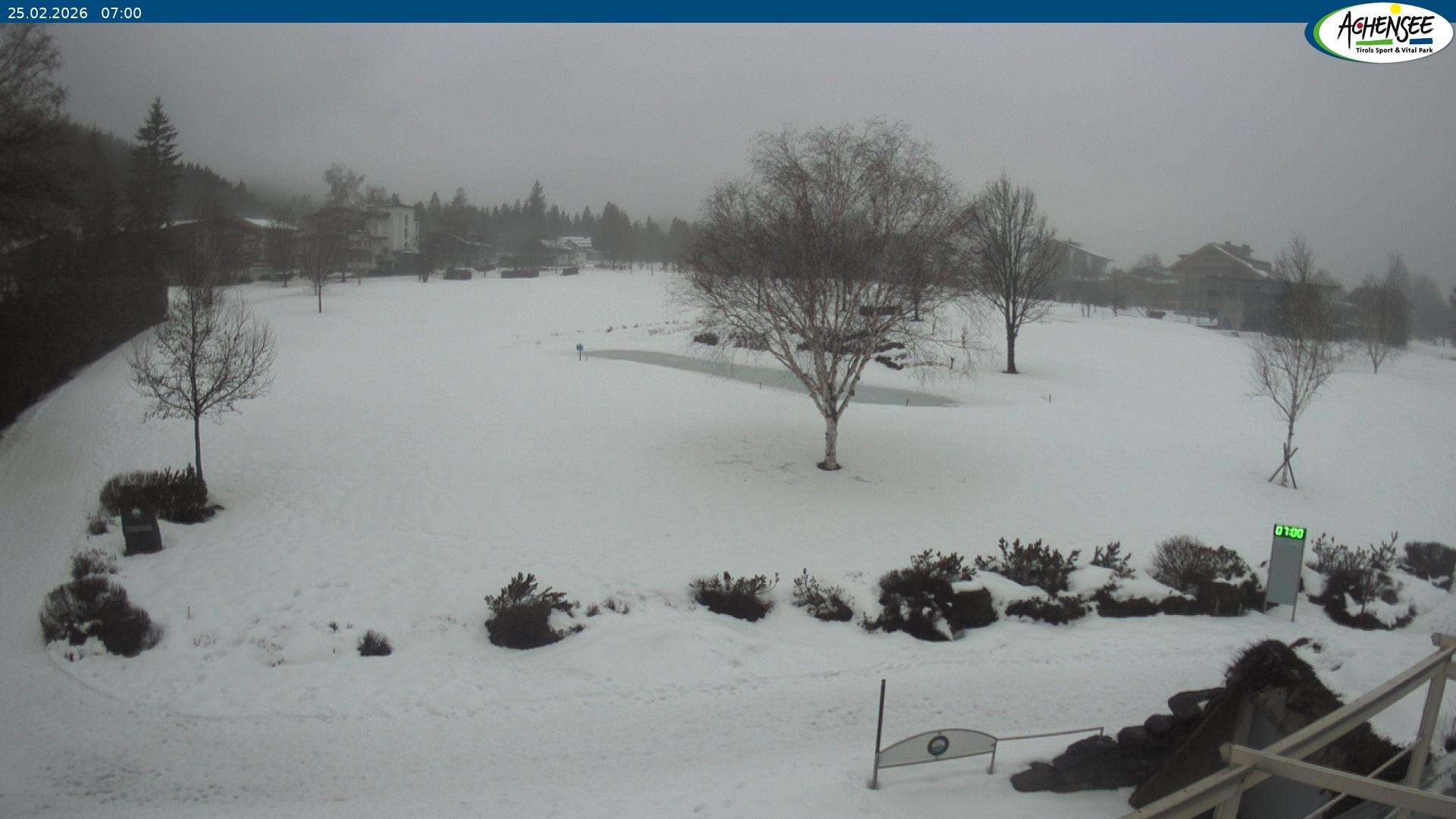 Archiv Foto Webcam Pertisau am Achensee - Golfclub