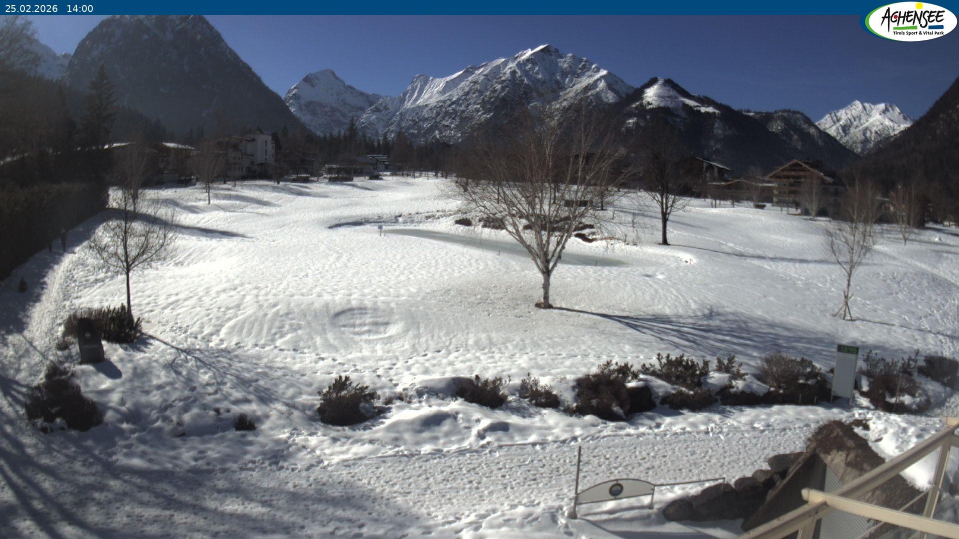 Archiv Foto Webcam Pertisau am Achensee - Golfclub