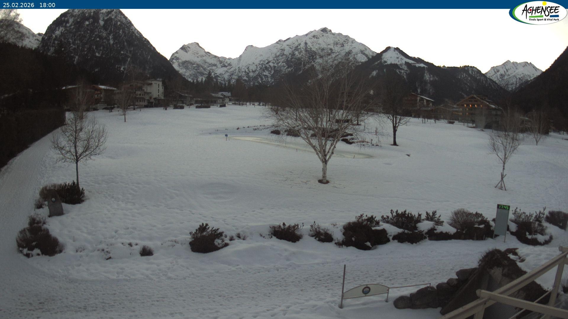 Archiv Foto Webcam Pertisau am Achensee - Golfclub