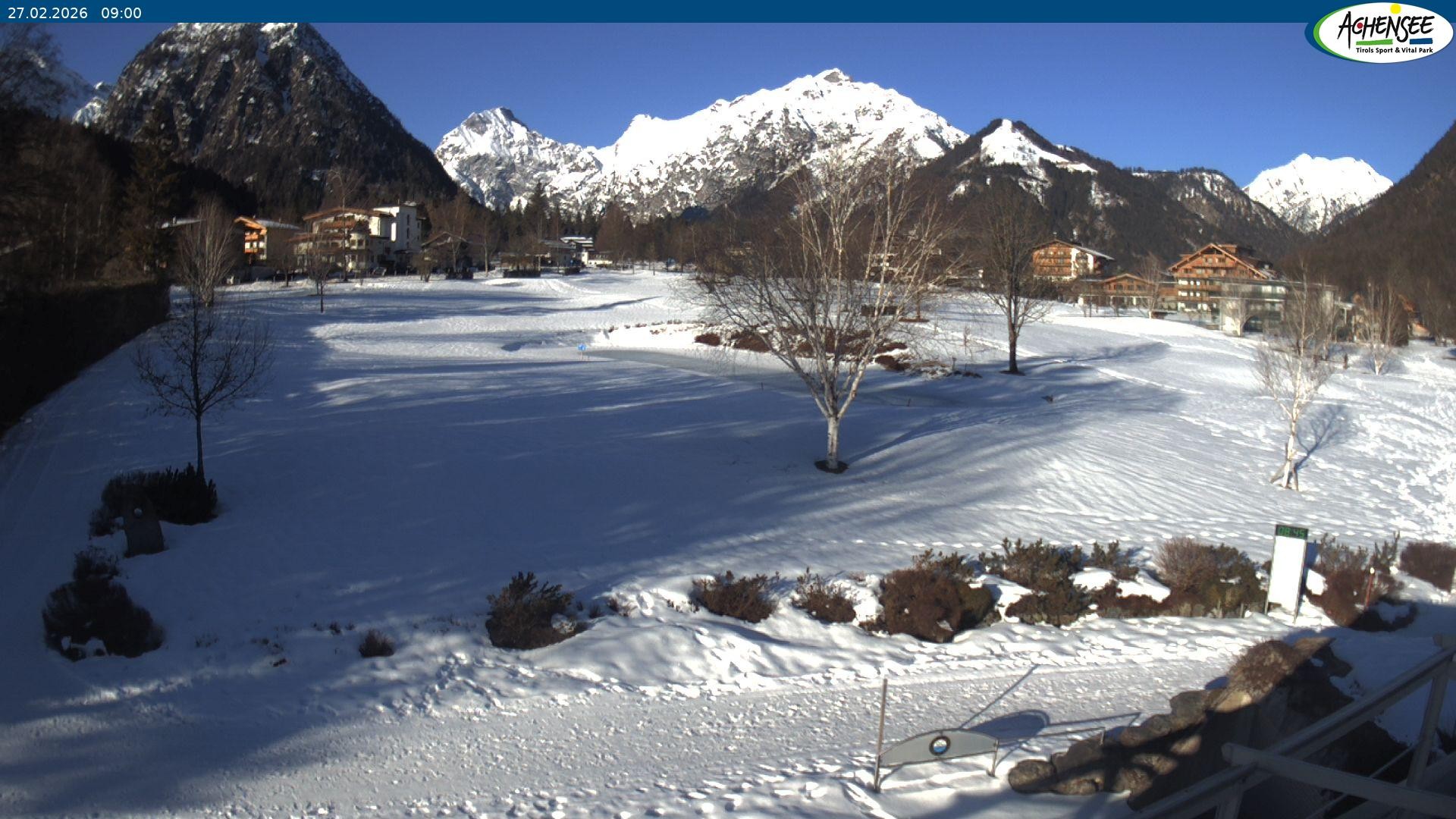 Archiv Foto Webcam Pertisau am Achensee - Golfclub