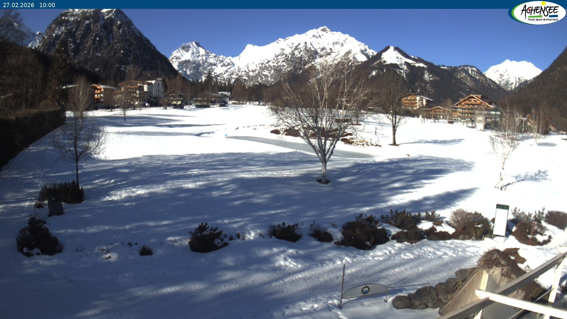 Archiv Foto Webcam Pertisau am Achensee - Golfclub