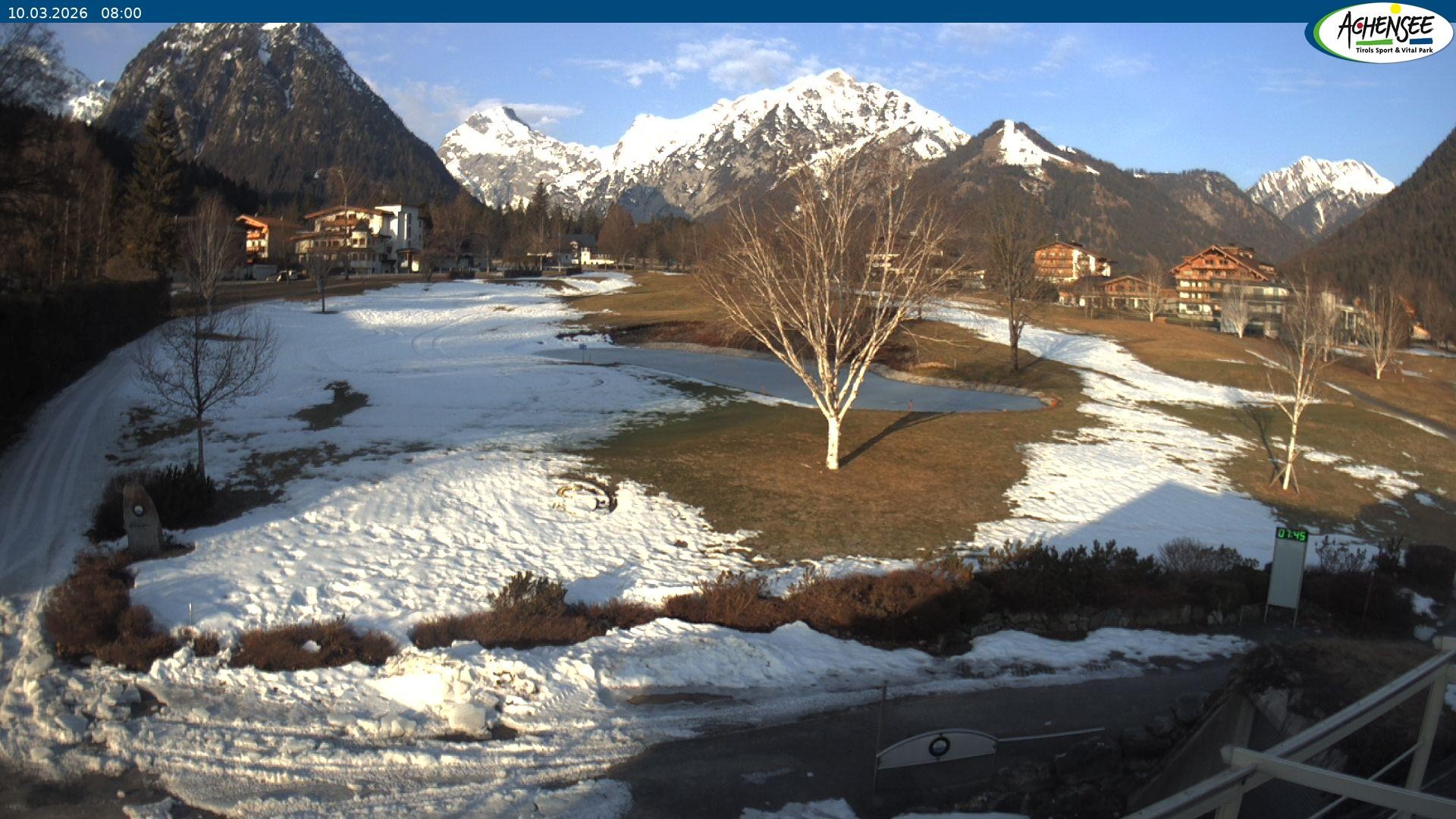 Archiv Foto Webcam Pertisau am Achensee - Golfclub