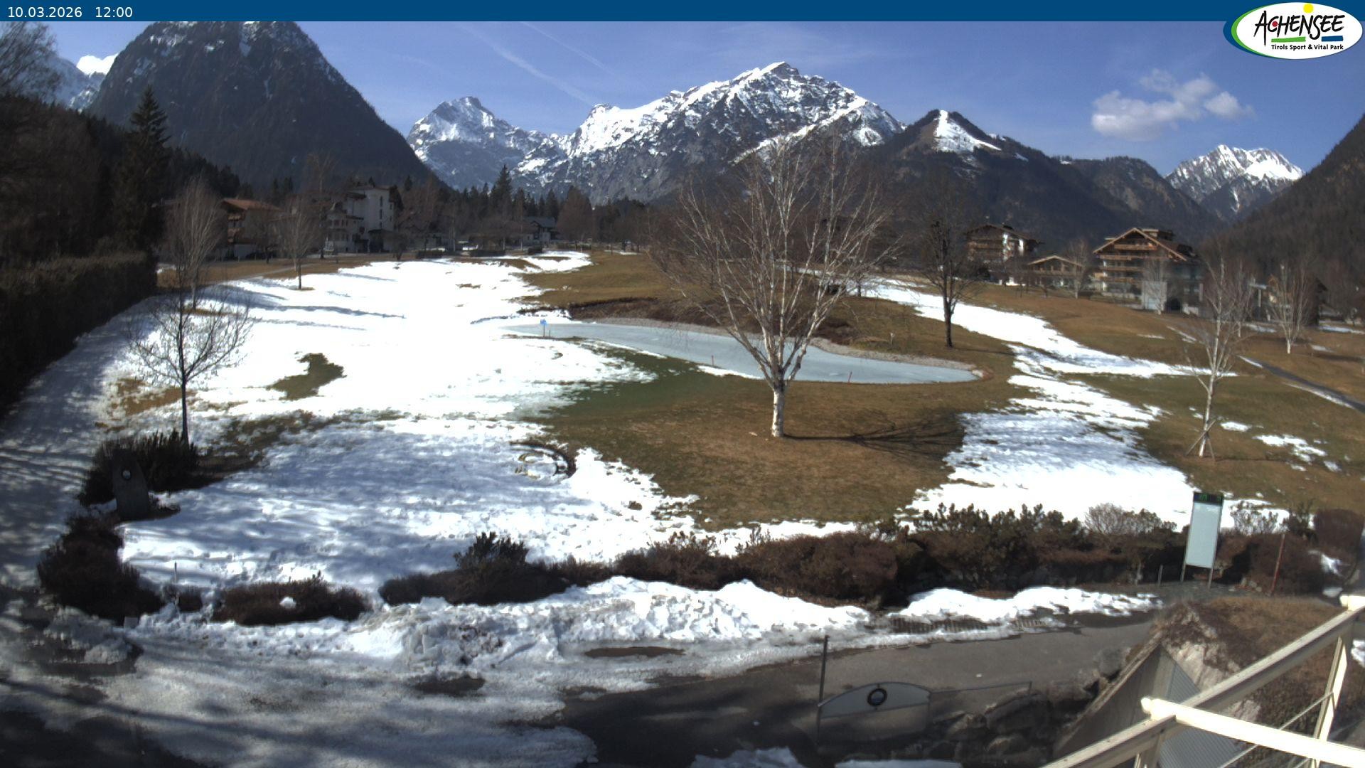 Archiv Foto Webcam Pertisau am Achensee - Golfclub
