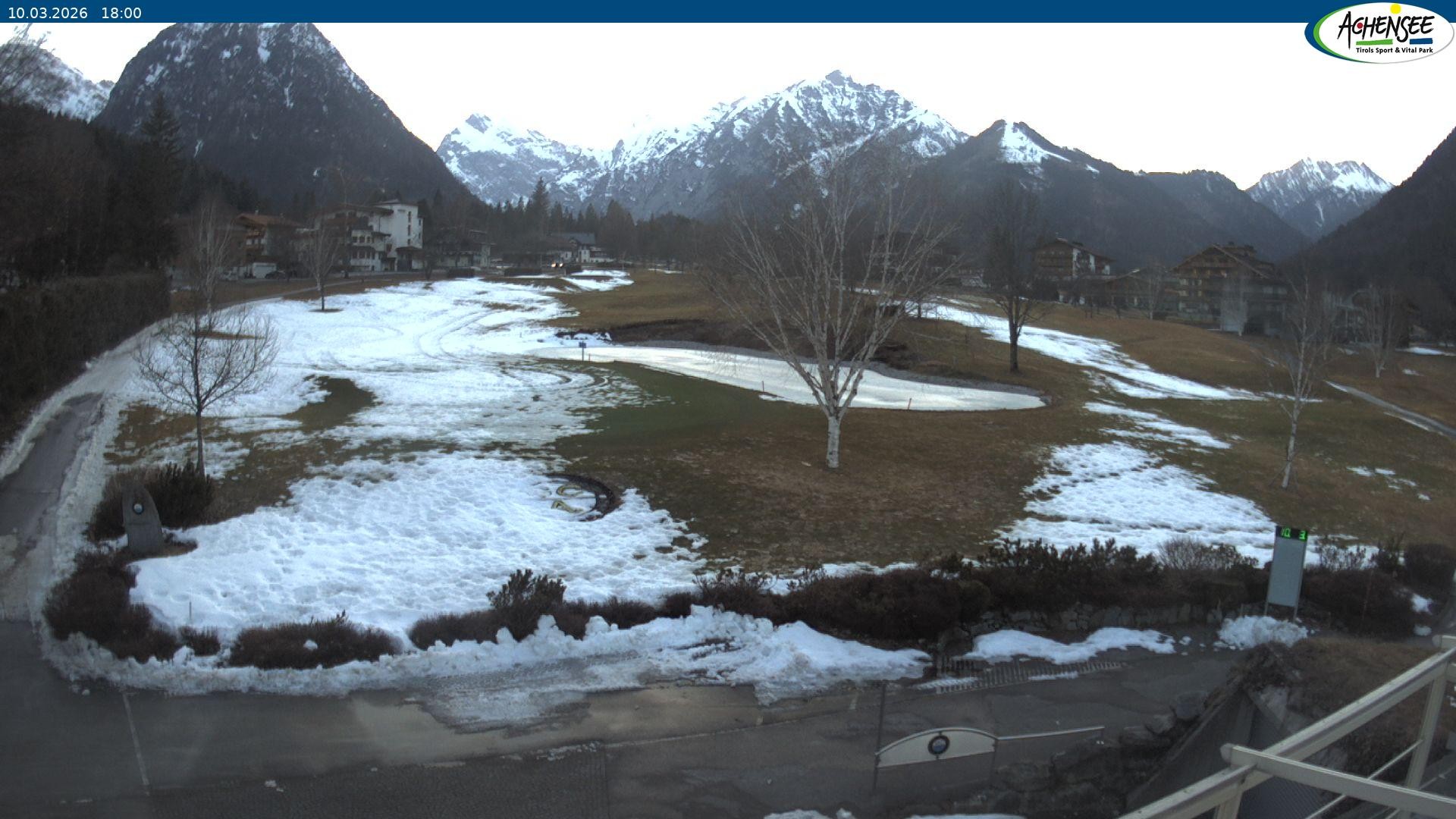Archiv Foto Webcam Pertisau am Achensee - Golfclub