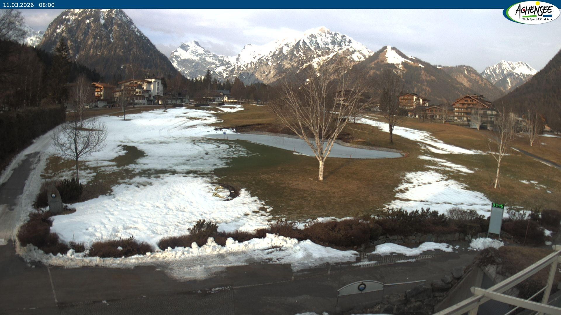 Archiv Foto Webcam Pertisau am Achensee - Golfclub
